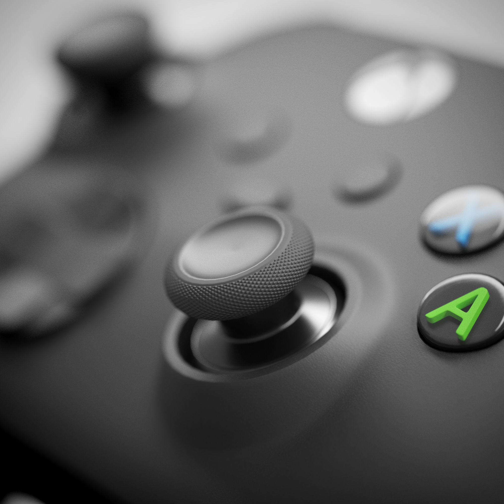 Xbox Controller Series X  3D model_4