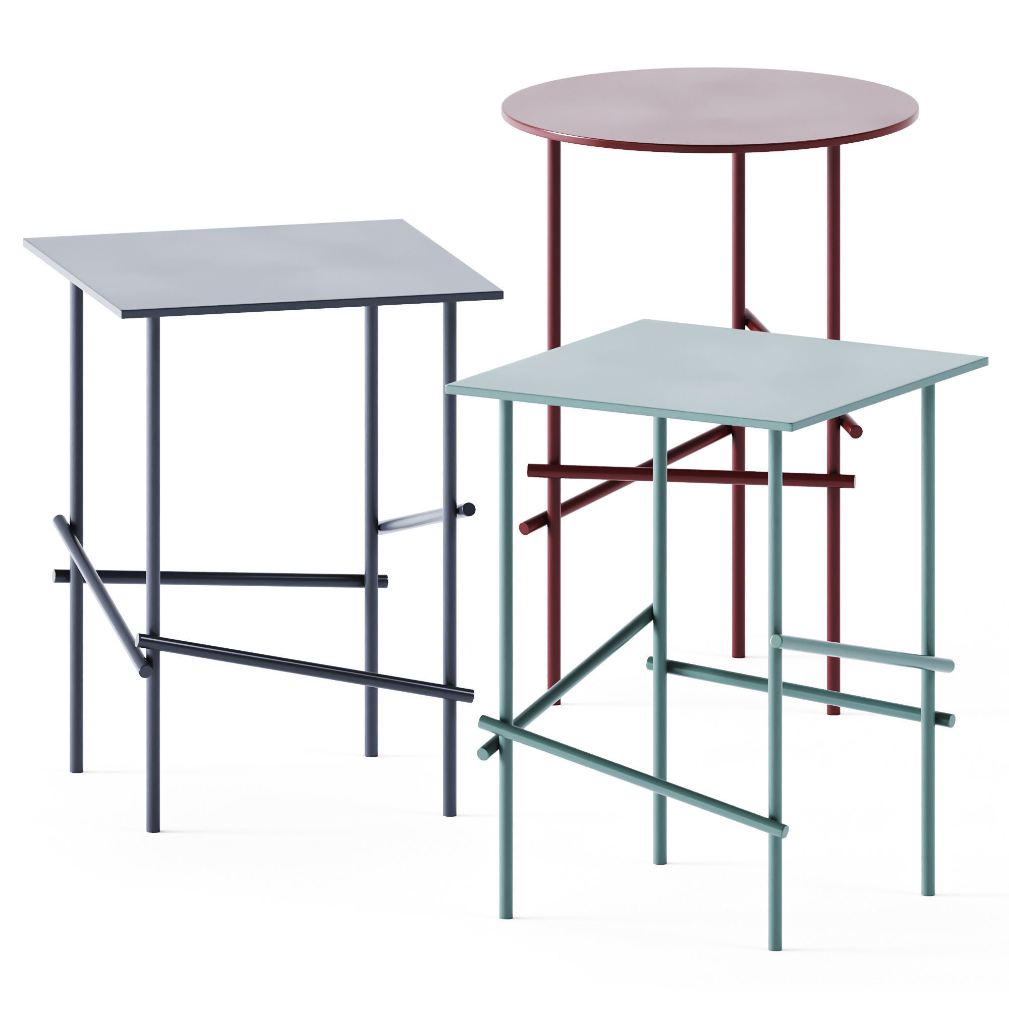 Coffee Tables Shanghai Tip by Moroso 3D model_1