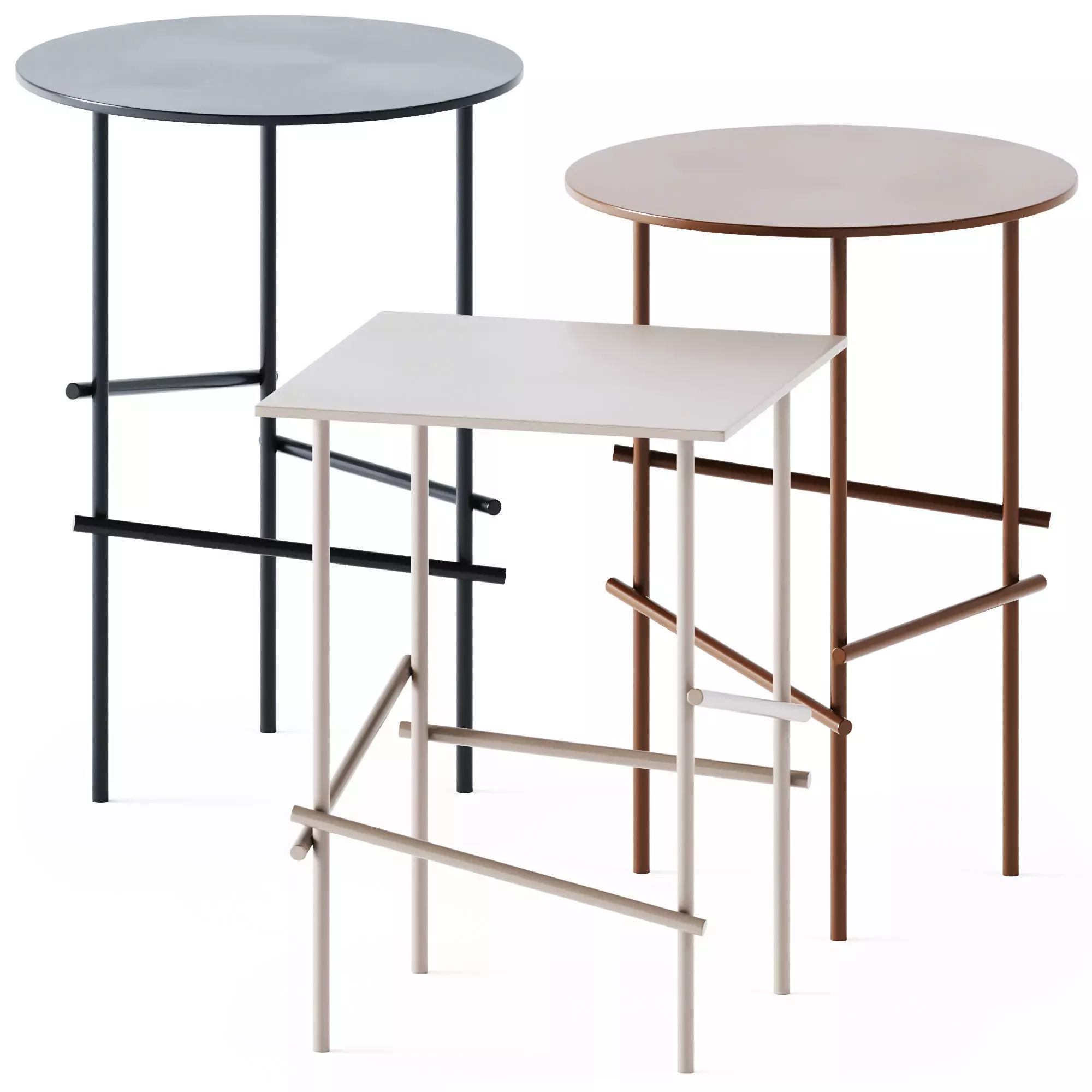 Coffee Tables Shanghai Tip by Moroso 3D model_0