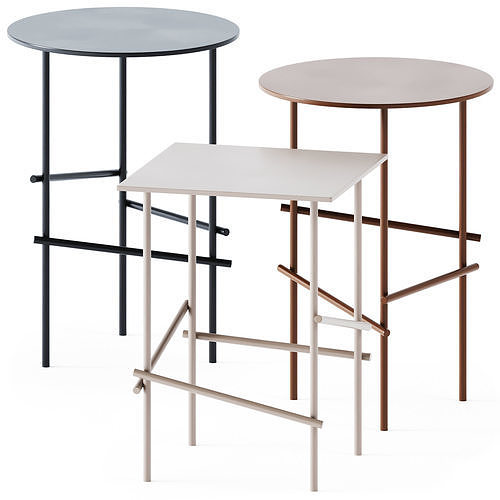 Coffee Tables Shanghai Tip by Moroso 3D model