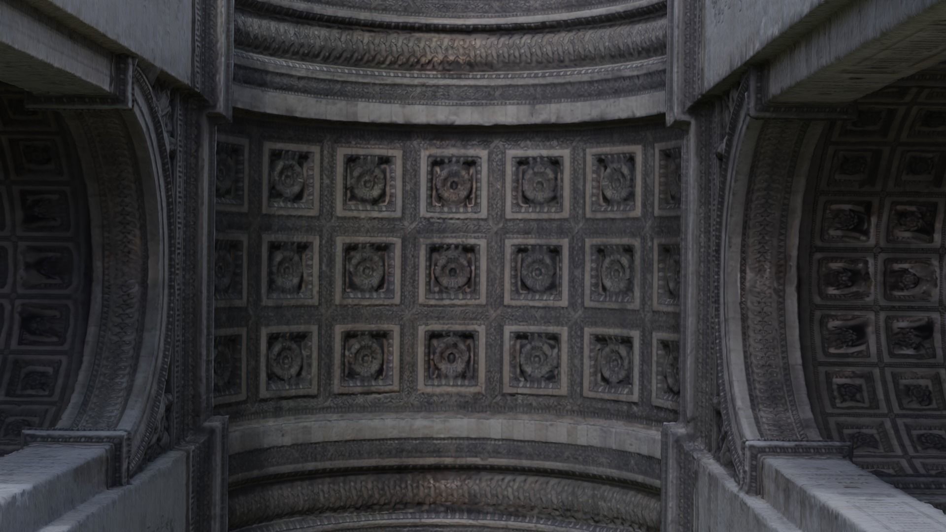 Arc de Triomphe Paris - photogrammetry  3D model_5