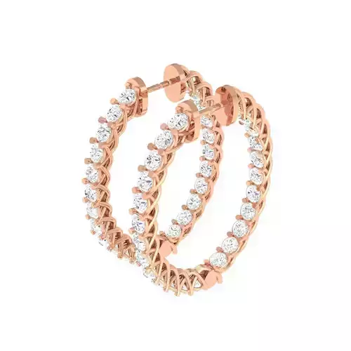 Women Earrings 3dm stl render detail 3D print model