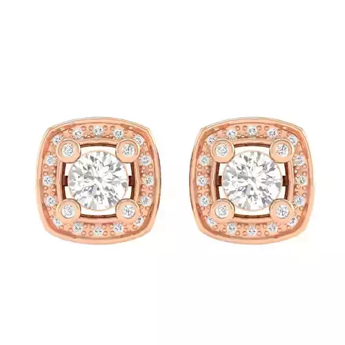 Women Earrings 3dm stl render detail 3D print model