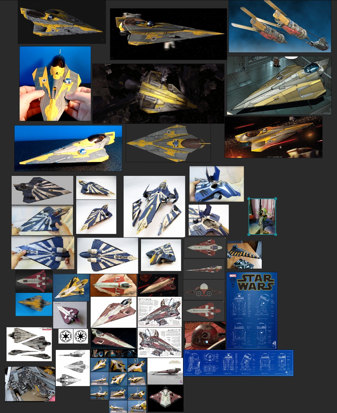 Star Wars Jedi Starfighter Collection _35