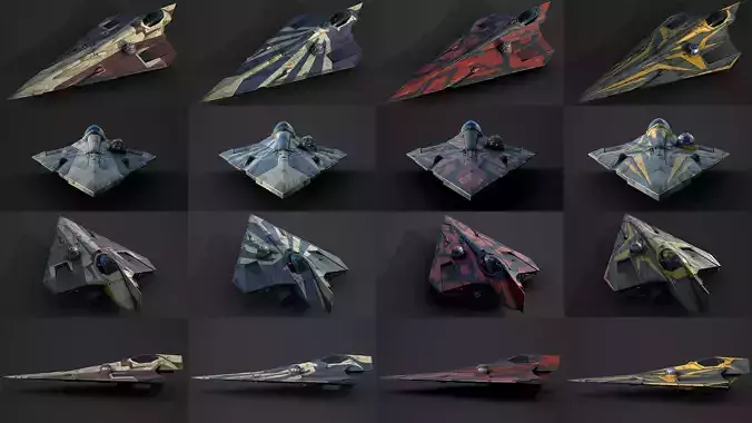 Star Wars Jedi Starfighter Collection 