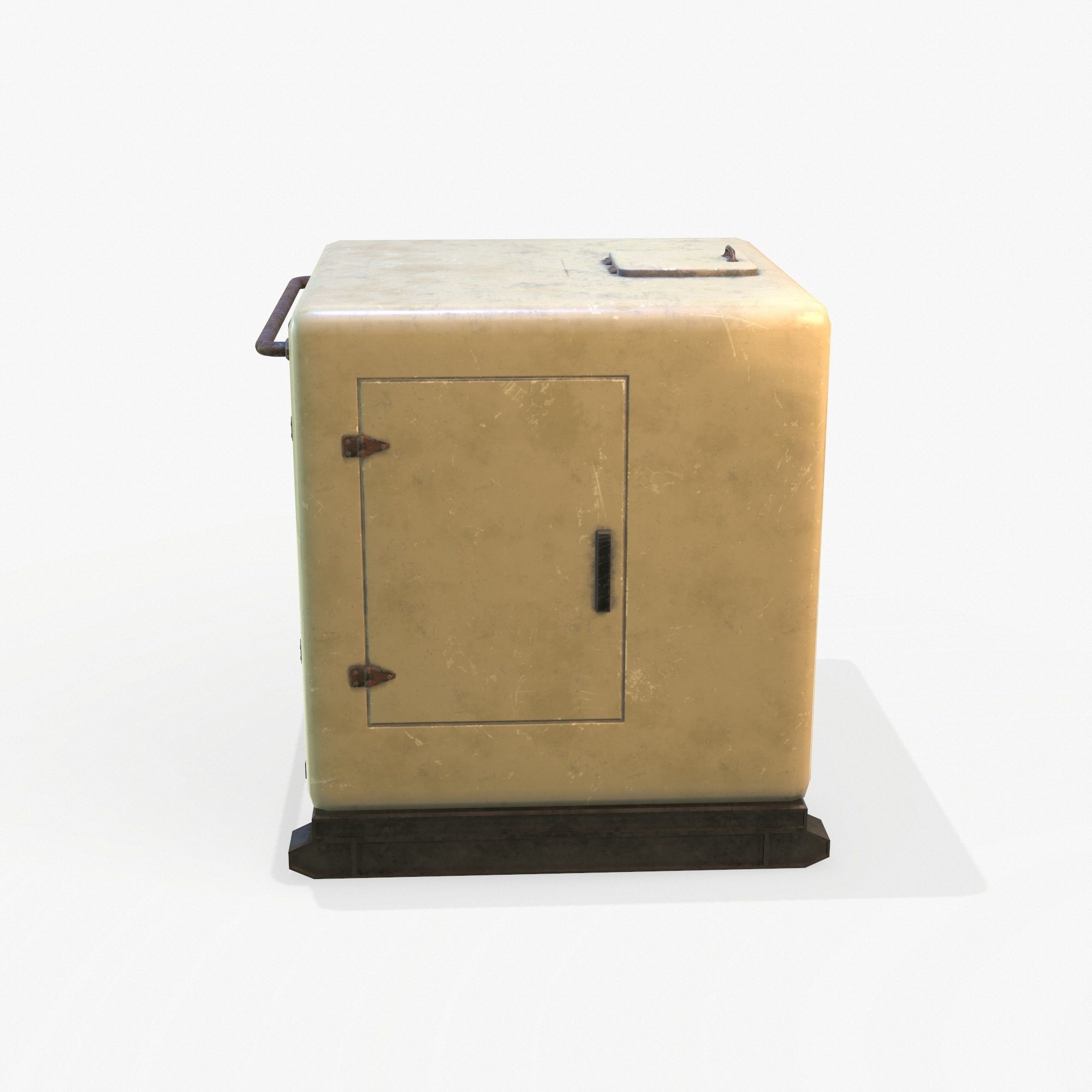 Electric Box PBR Low-poly 3D model_7