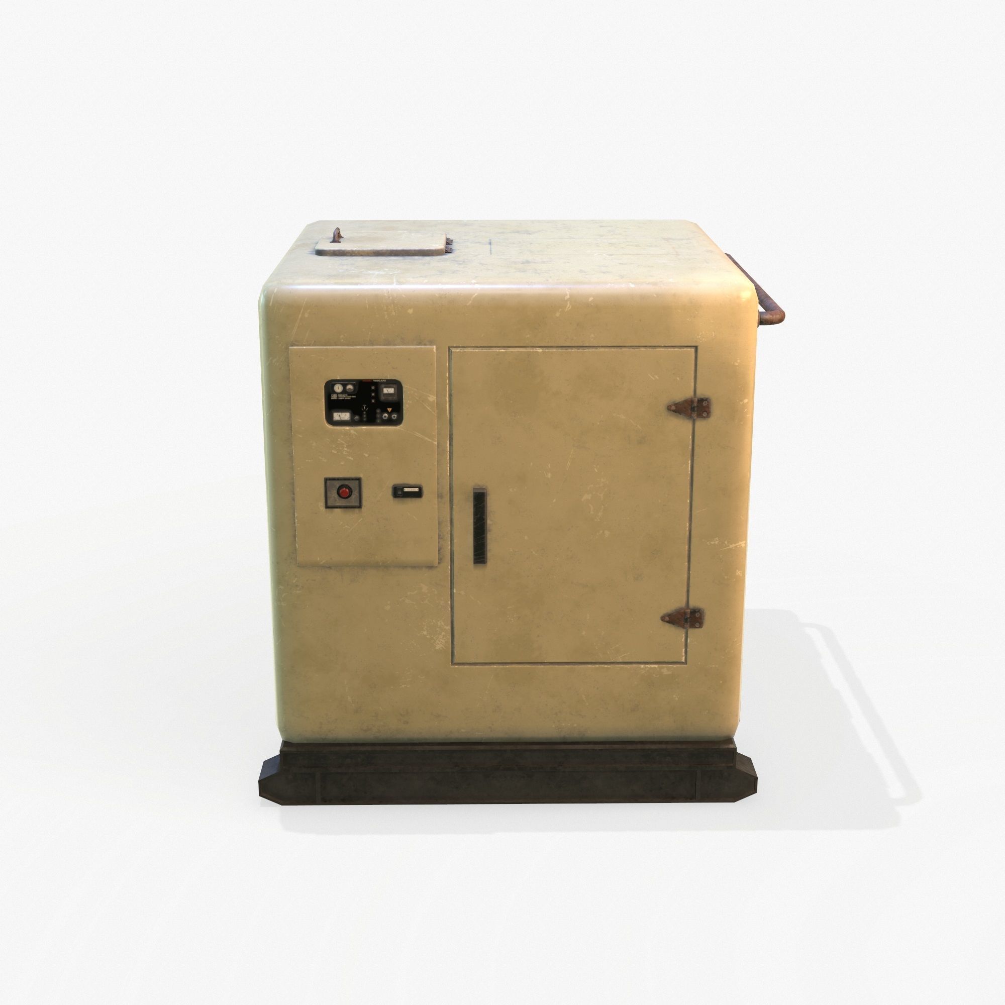 Electric Box PBR Low-poly 3D model_8