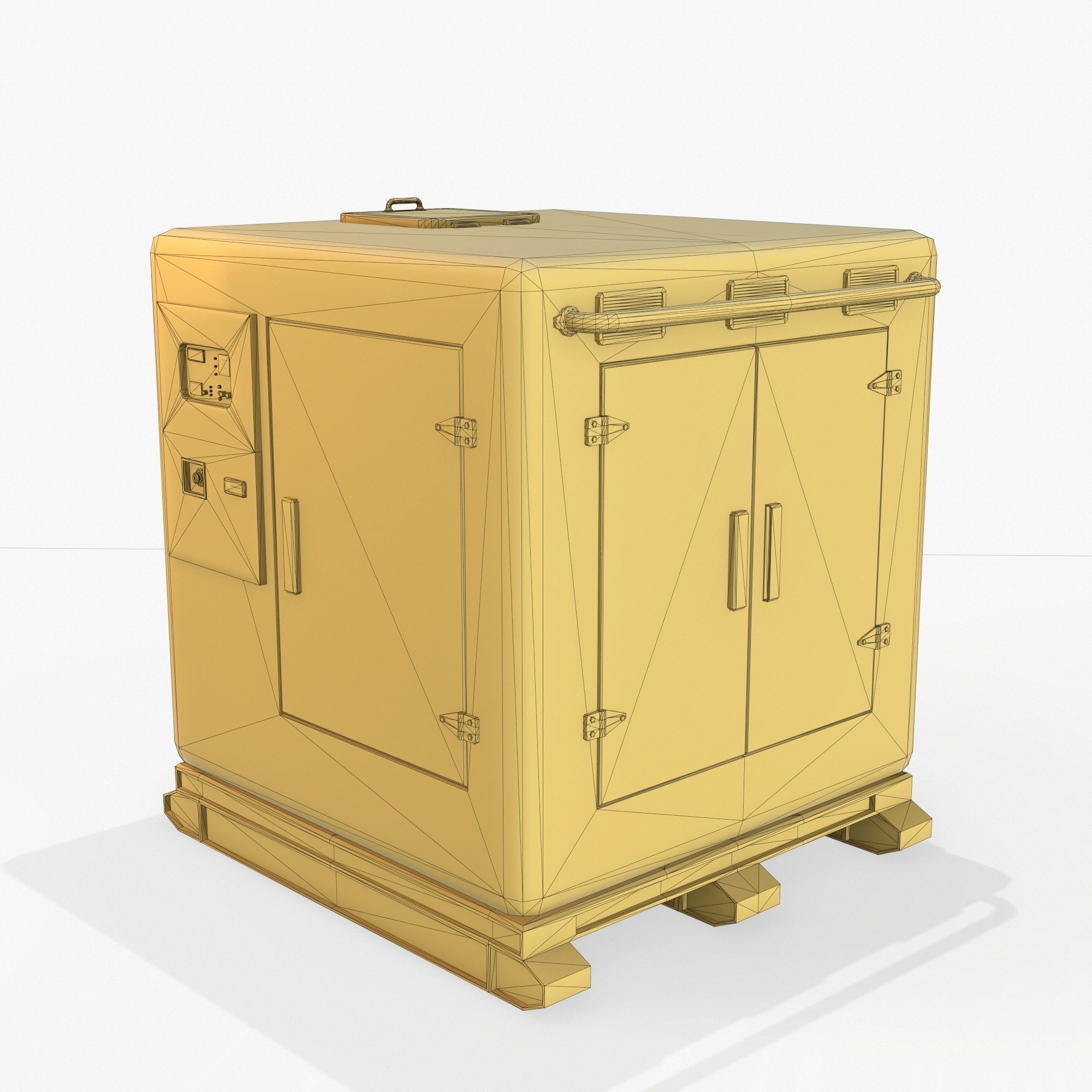 Electric Box PBR Low-poly 3D model_17
