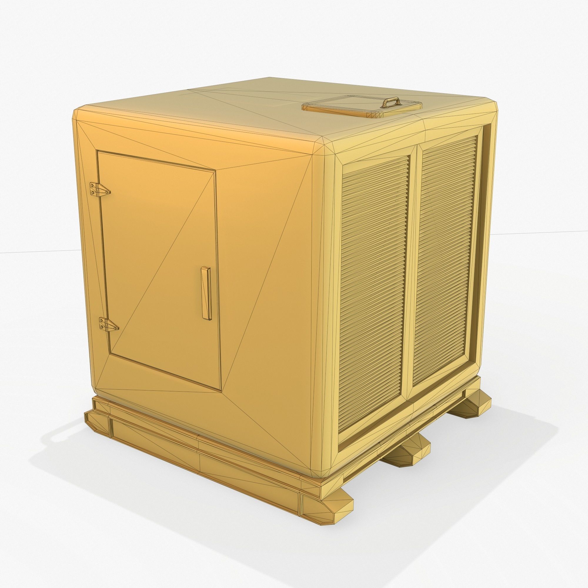 Electric Box PBR Low-poly 3D model_13