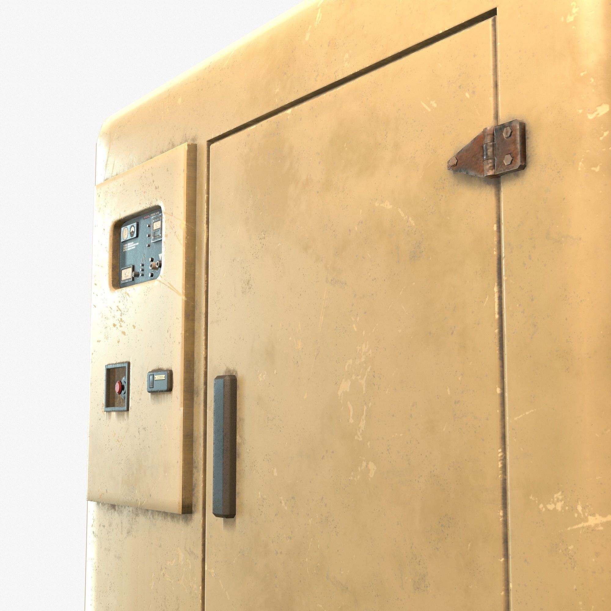 Electric Box PBR Low-poly 3D model_9