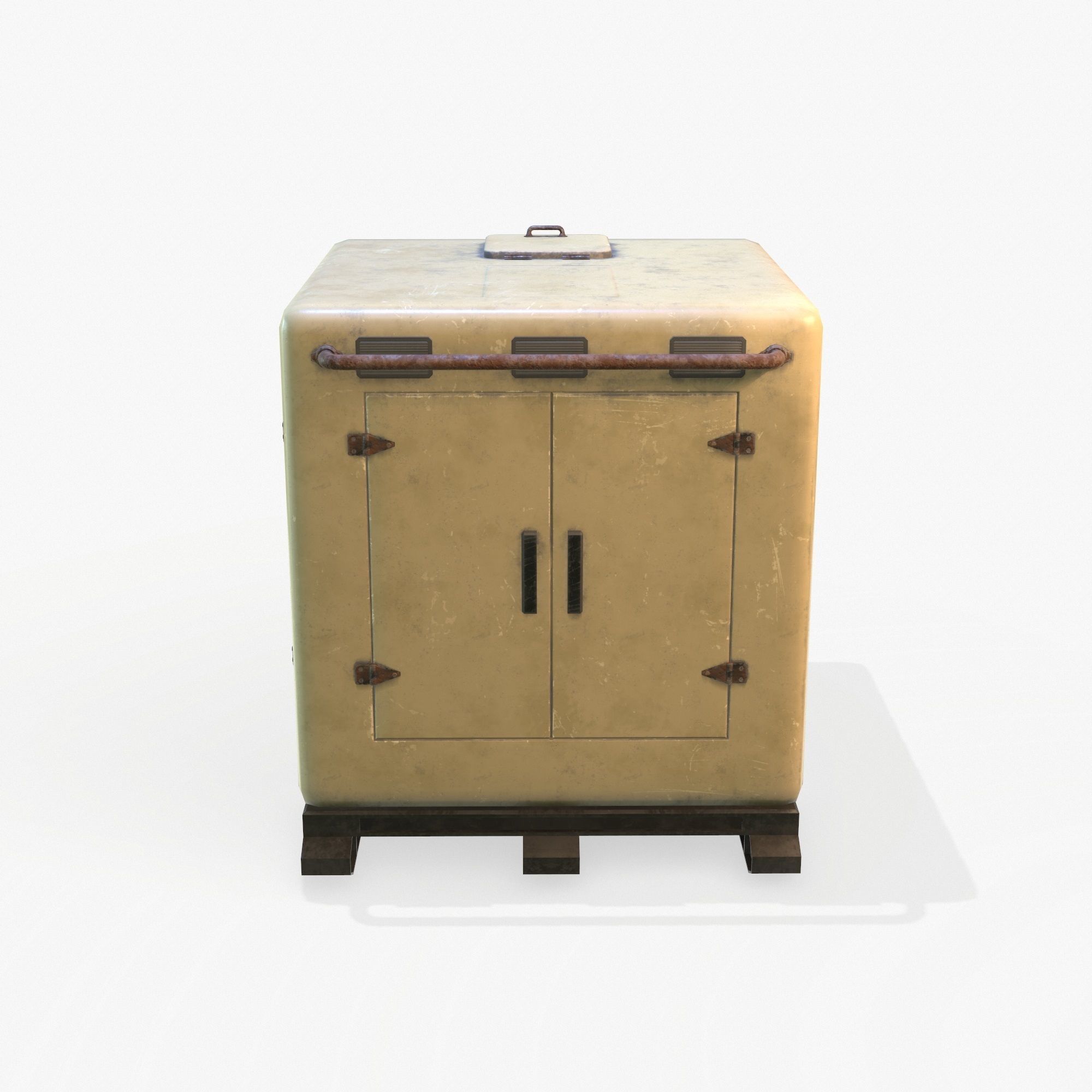Electric Box PBR Low-poly 3D model_6
