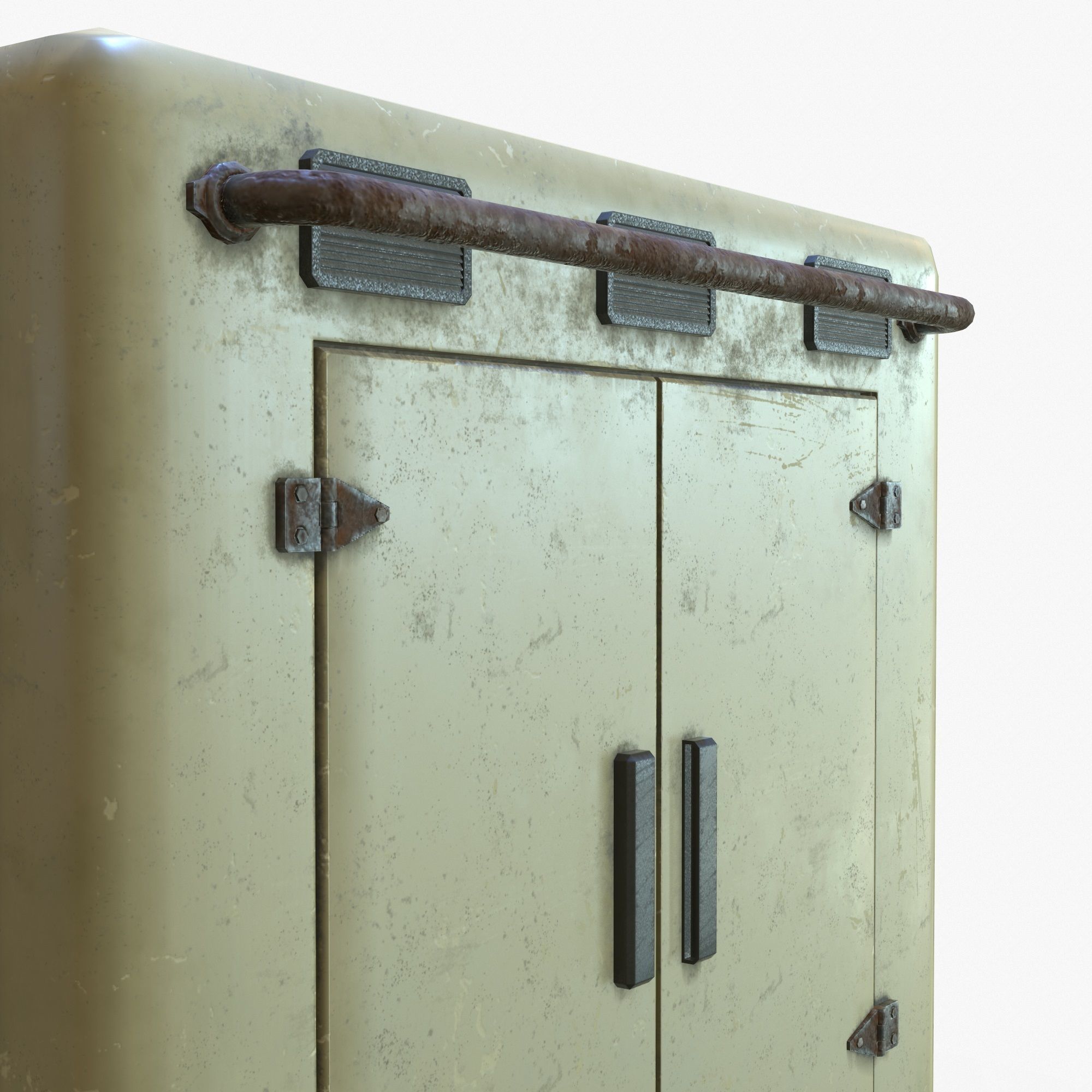 Electric Box PBR Low-poly 3D model_5