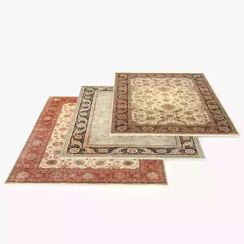 3 Persian carpets  rug