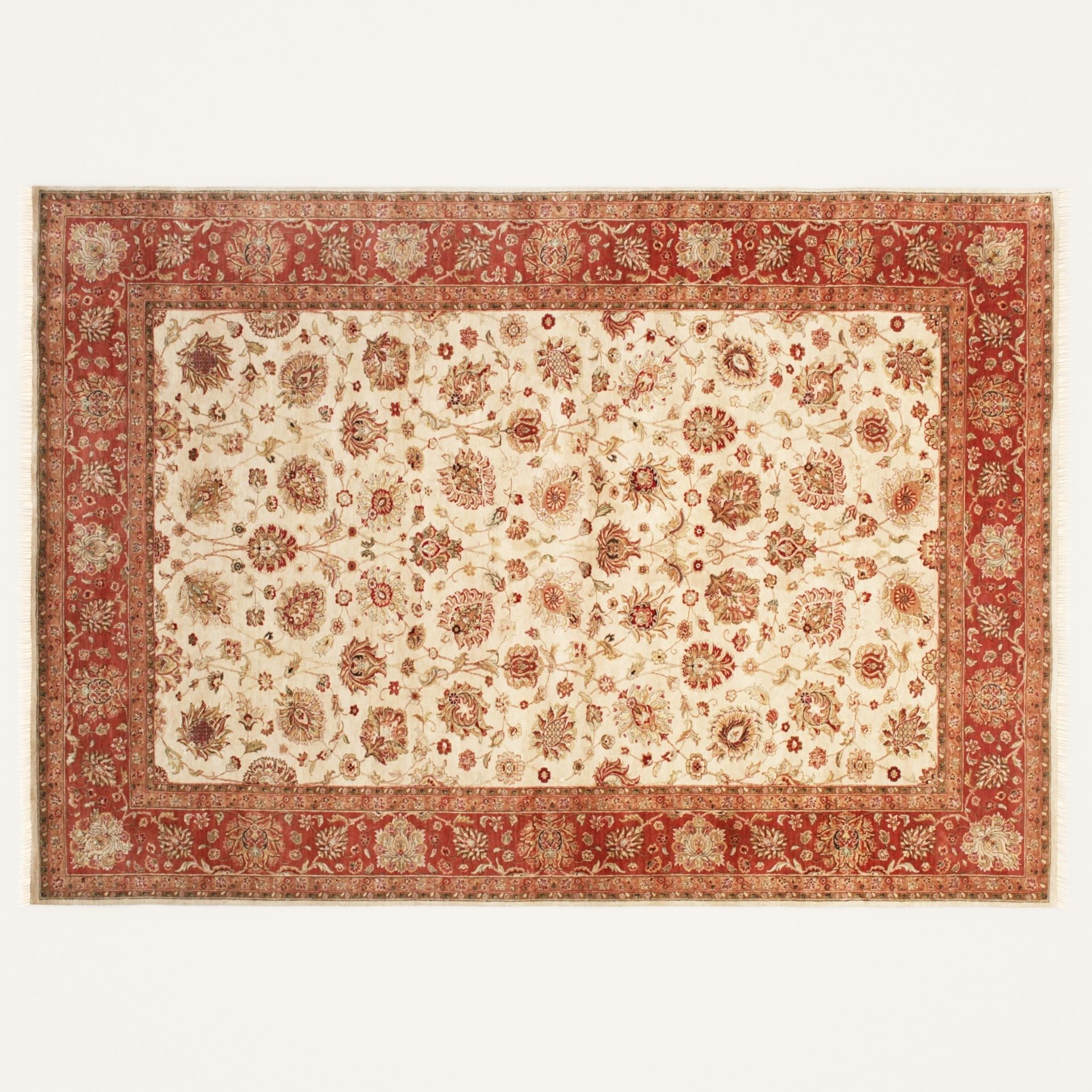 3 Persian carpets  rug Low-poly 3D model_2