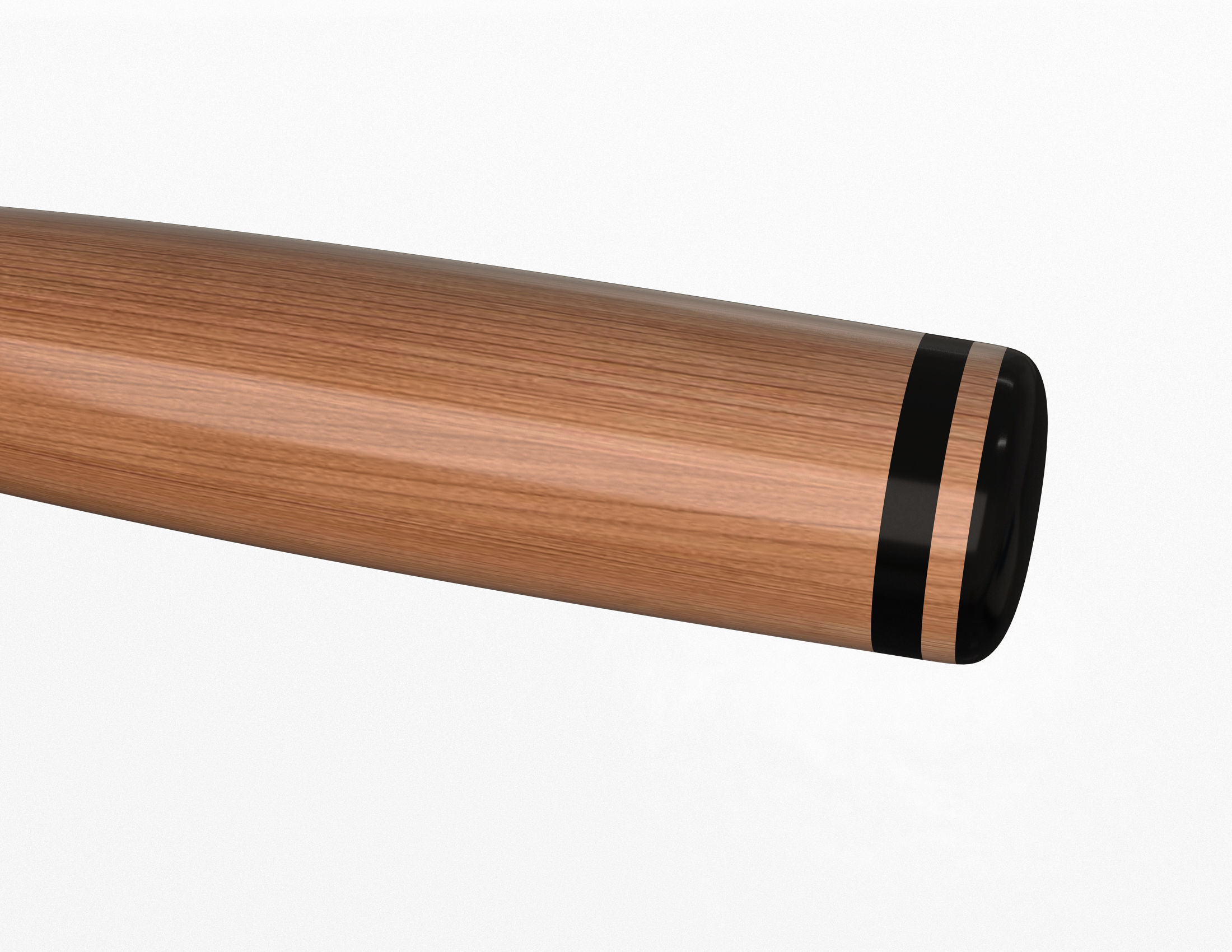 Baseball Bat Low-poly 3D model_6