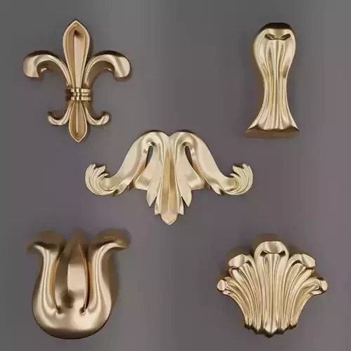 Trim Ornament 64 3D model