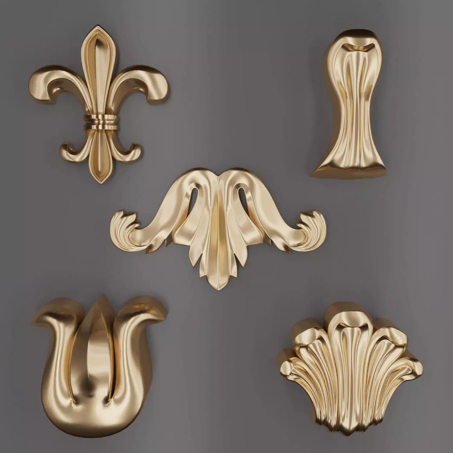 Trim Ornament 64 3D model_0