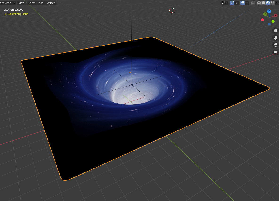 Wormhole Galaxy 3D model_6
