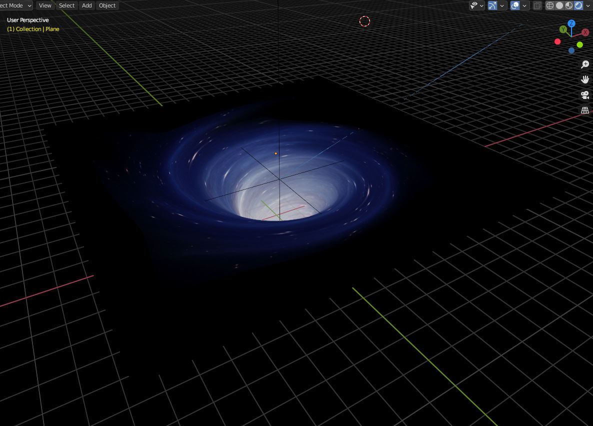 Wormhole Galaxy 3D model_7