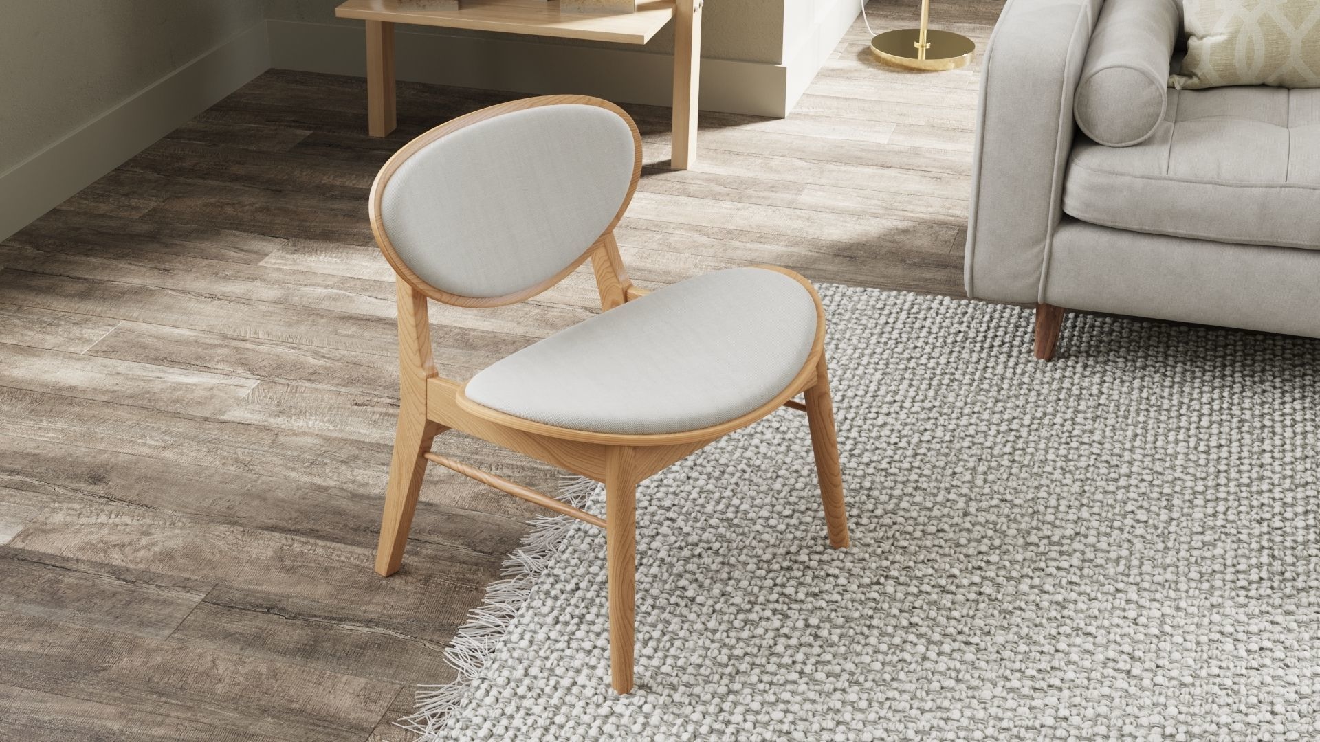 Living Room Interior Scene for Corona 3D model_5