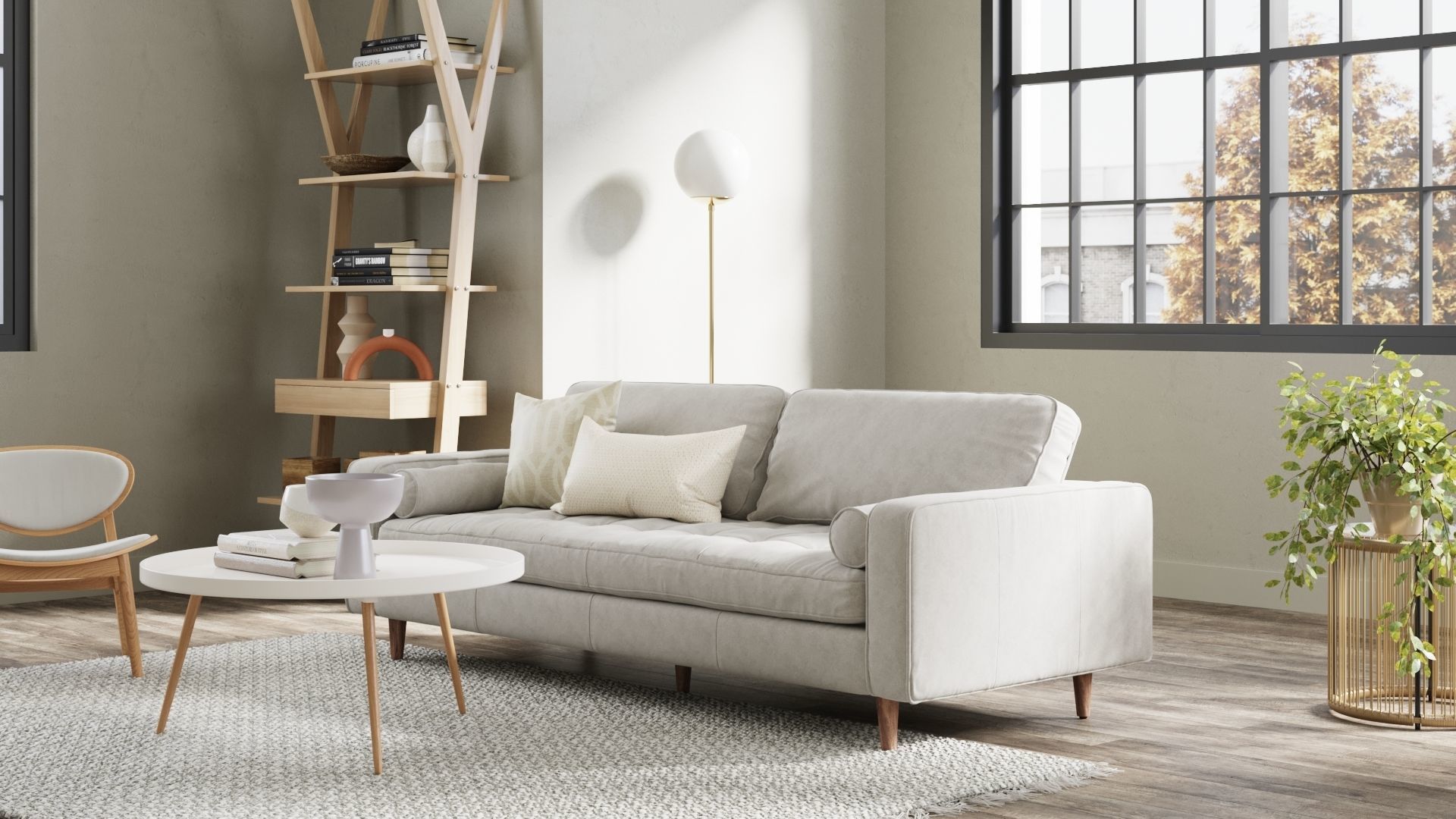 Living Room Interior Scene for Corona 3D model_2