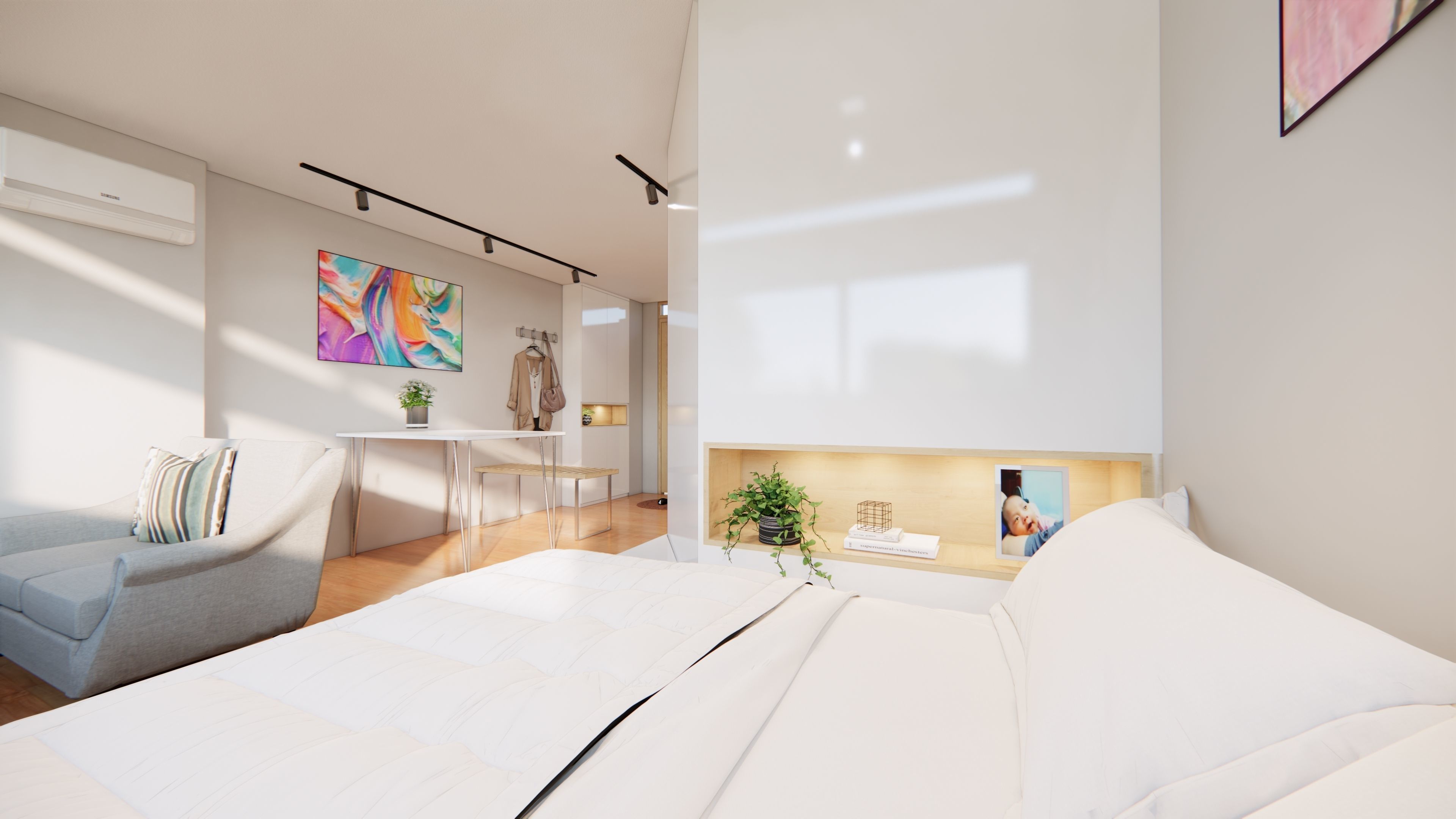 Sketchup Interior Design 1  Enscape 3 Rendering 3D model_6