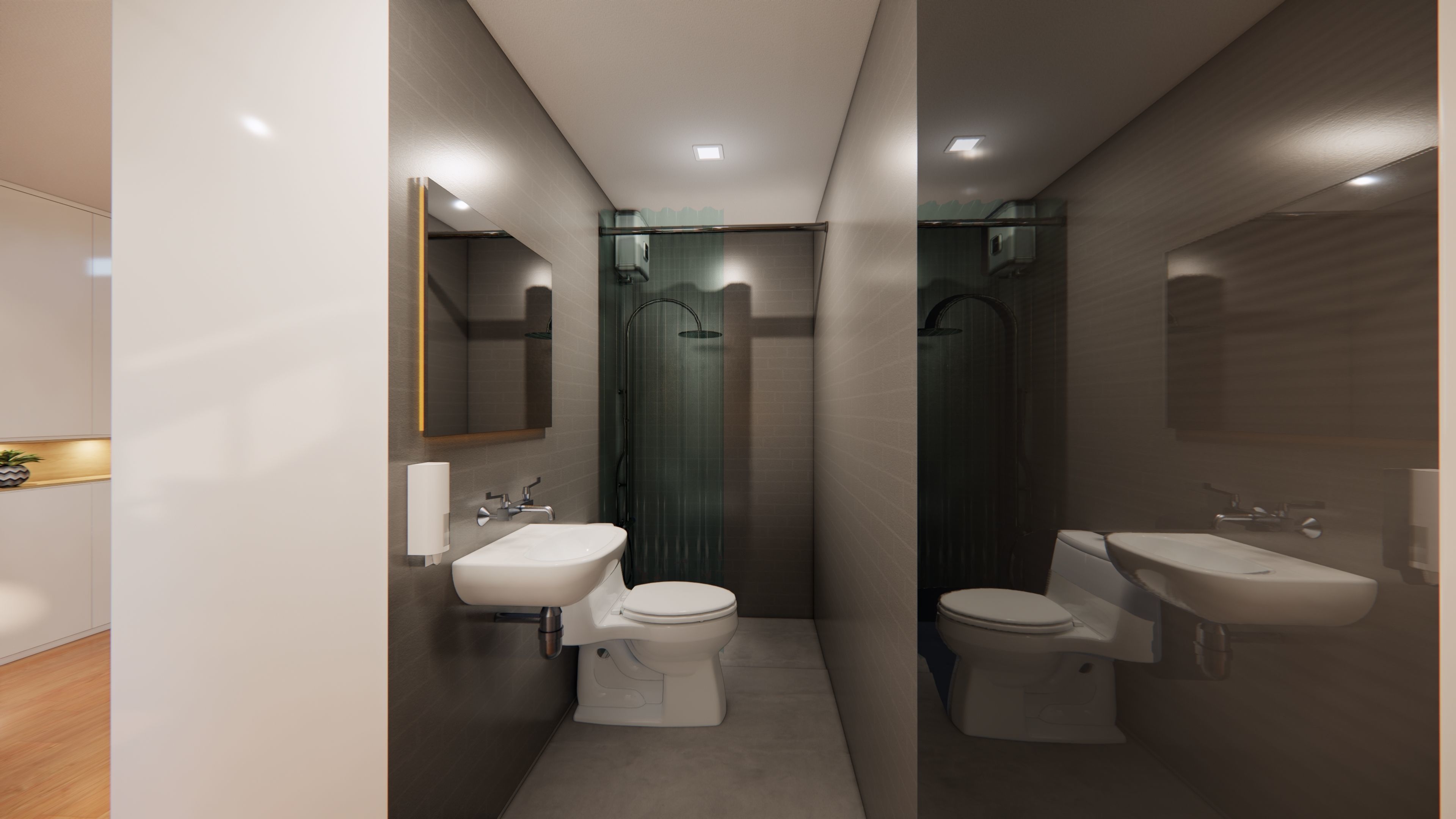 Sketchup Interior Design 1  Enscape 3 Rendering 3D model_10