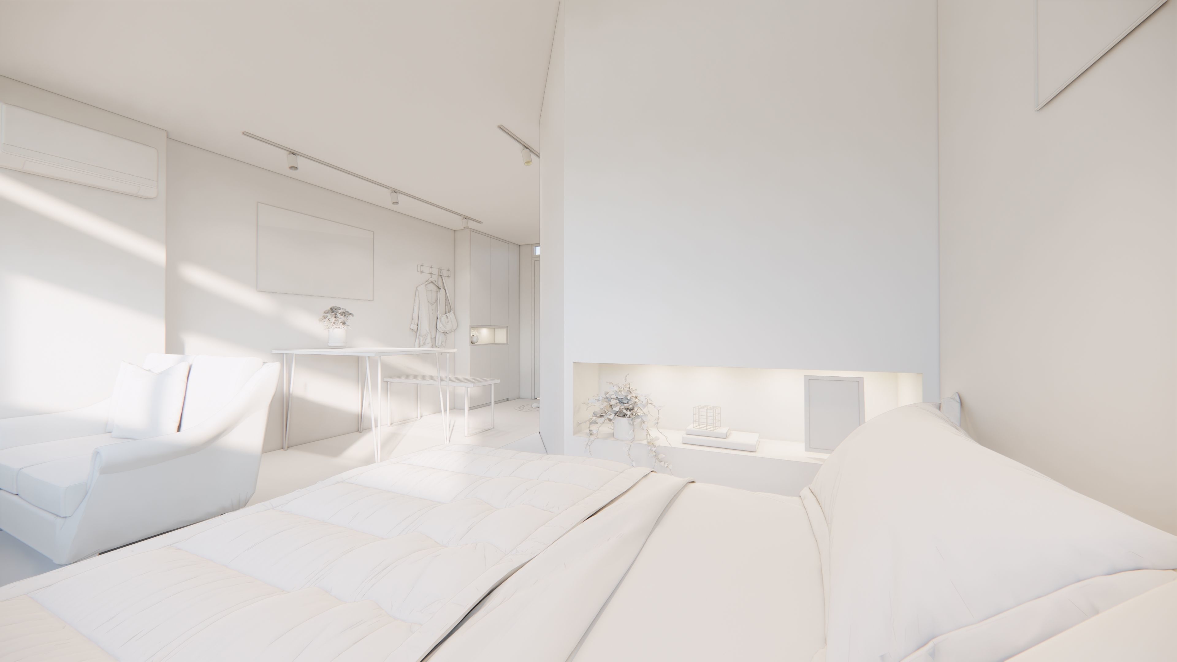 Sketchup Interior Design 1  Enscape 3 Rendering 3D model_5