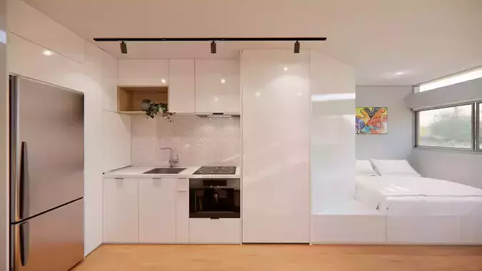 Sketchup Interior Design 1  Enscape 3 Rendering