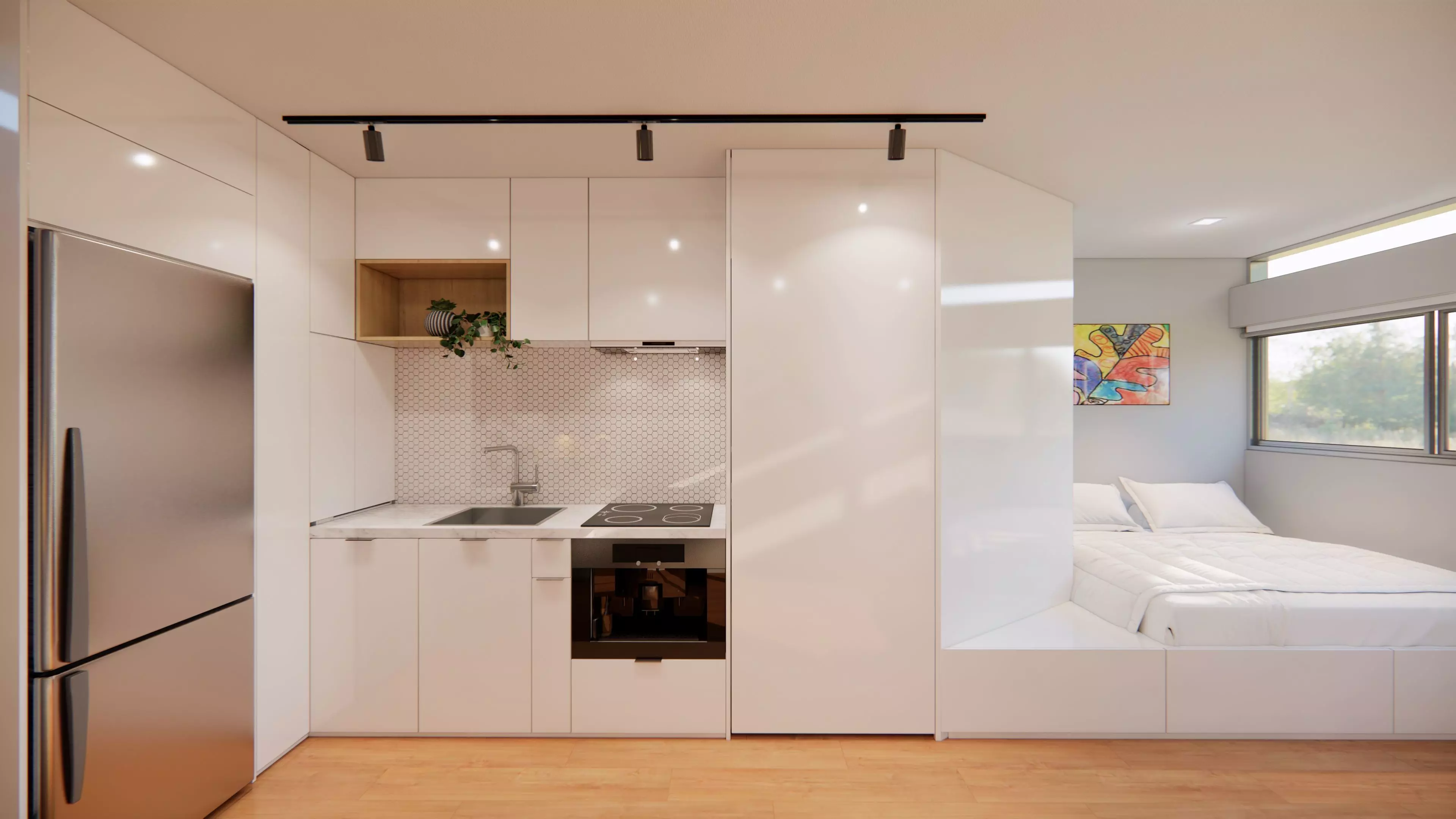 Sketchup Interior Design 1  Enscape 3 Rendering 3D model_0