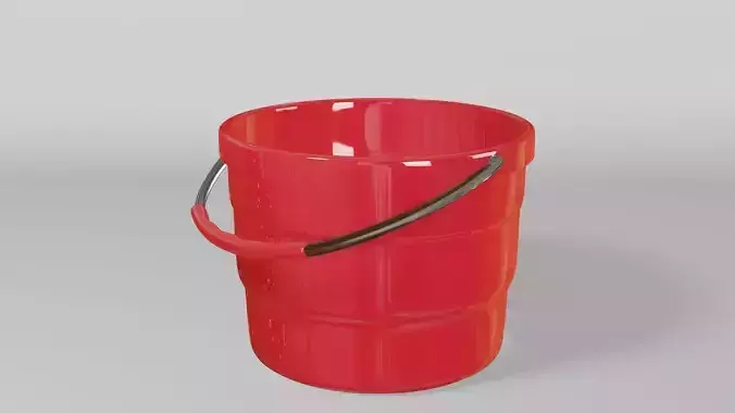 Red bucket