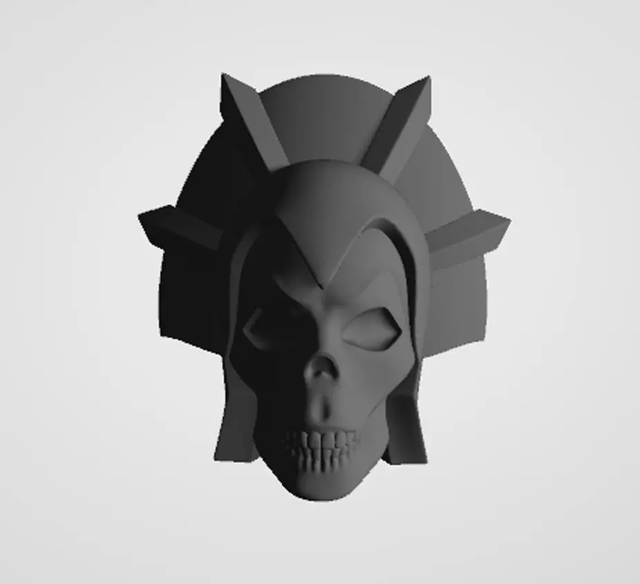 MOTU Evil Lynn Skull Free 3D print model