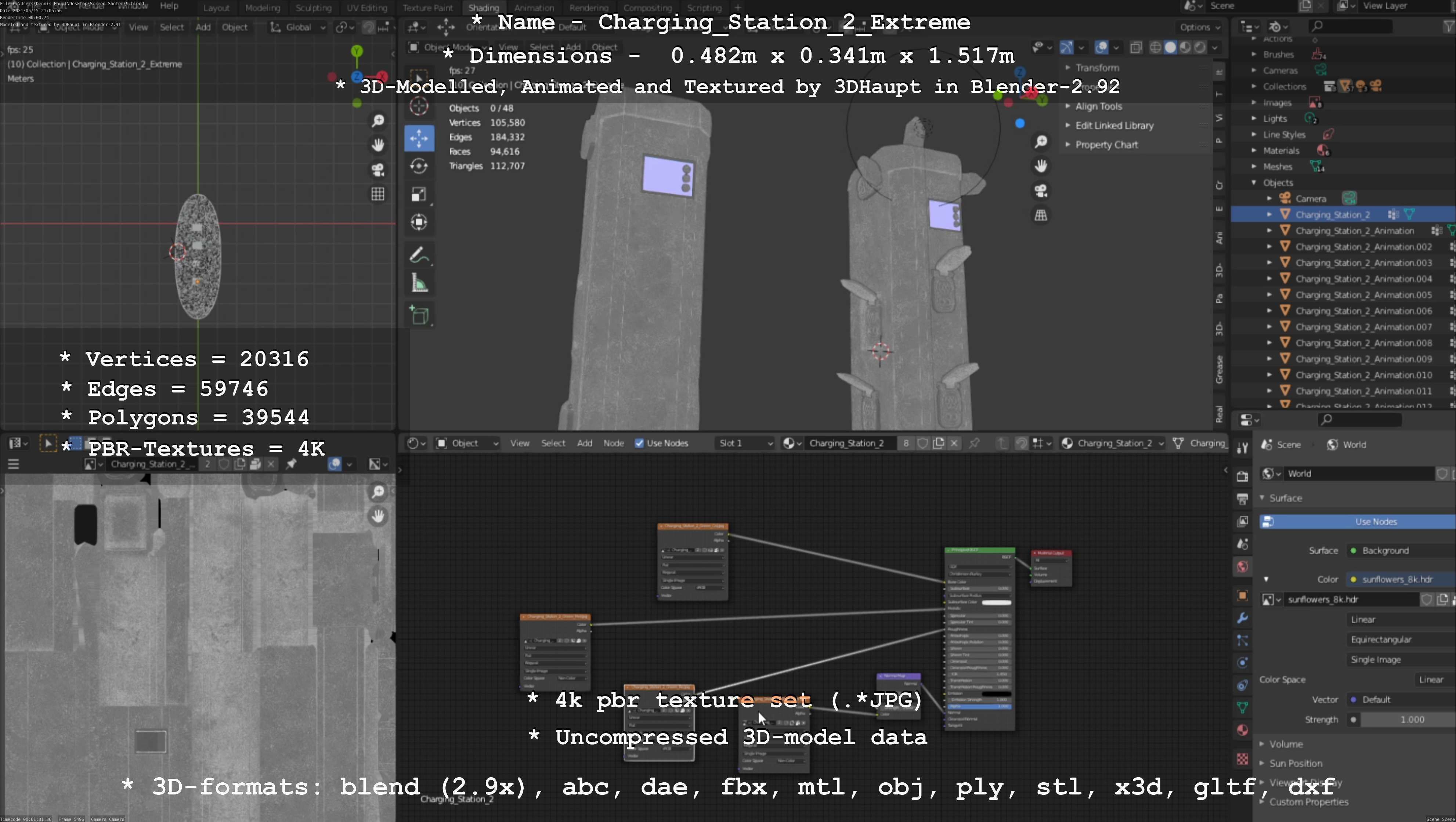 Charging Station Version 2 Extreme 3D model_69