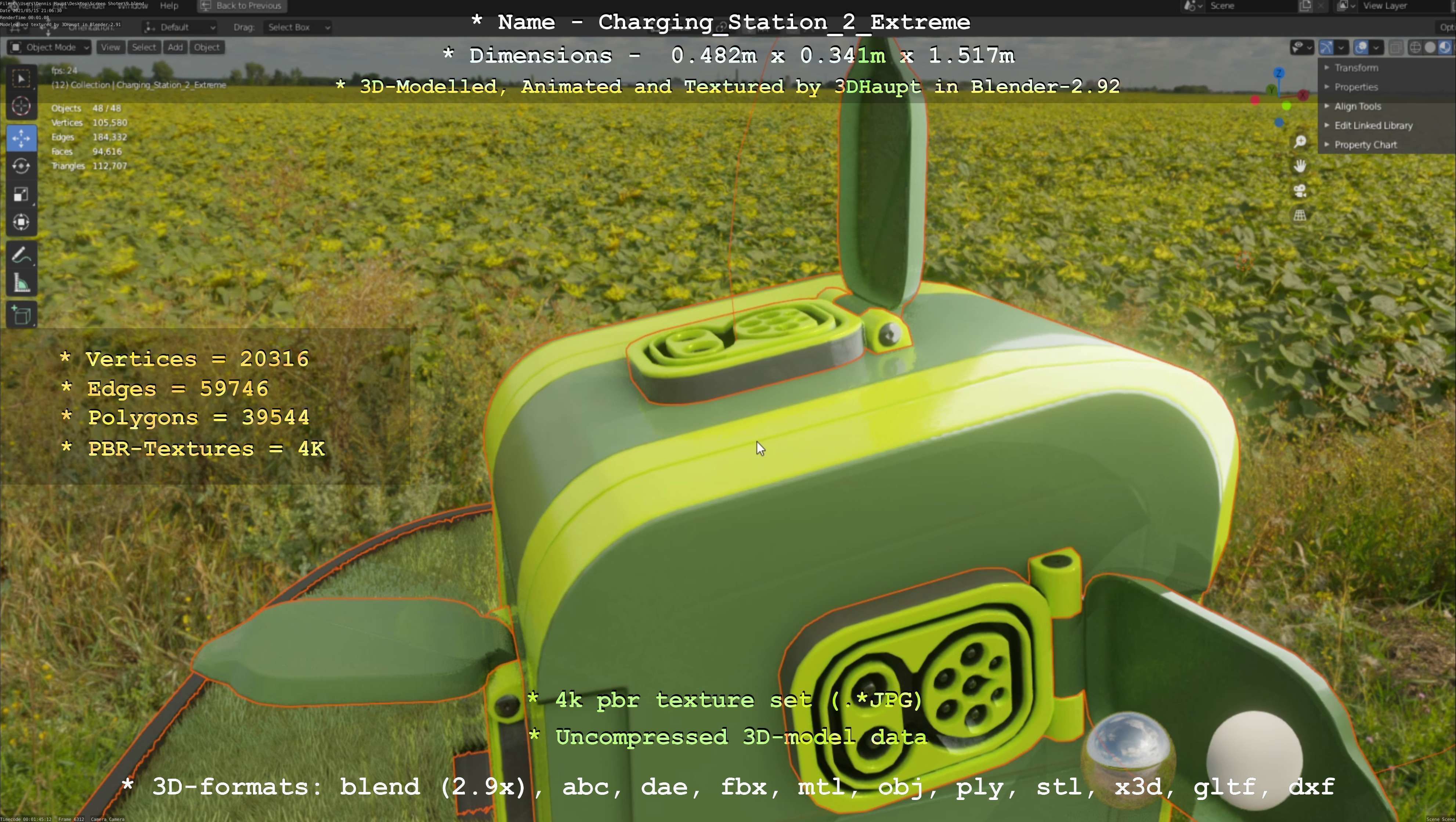 Charging Station Version 2 Extreme 3D model_33