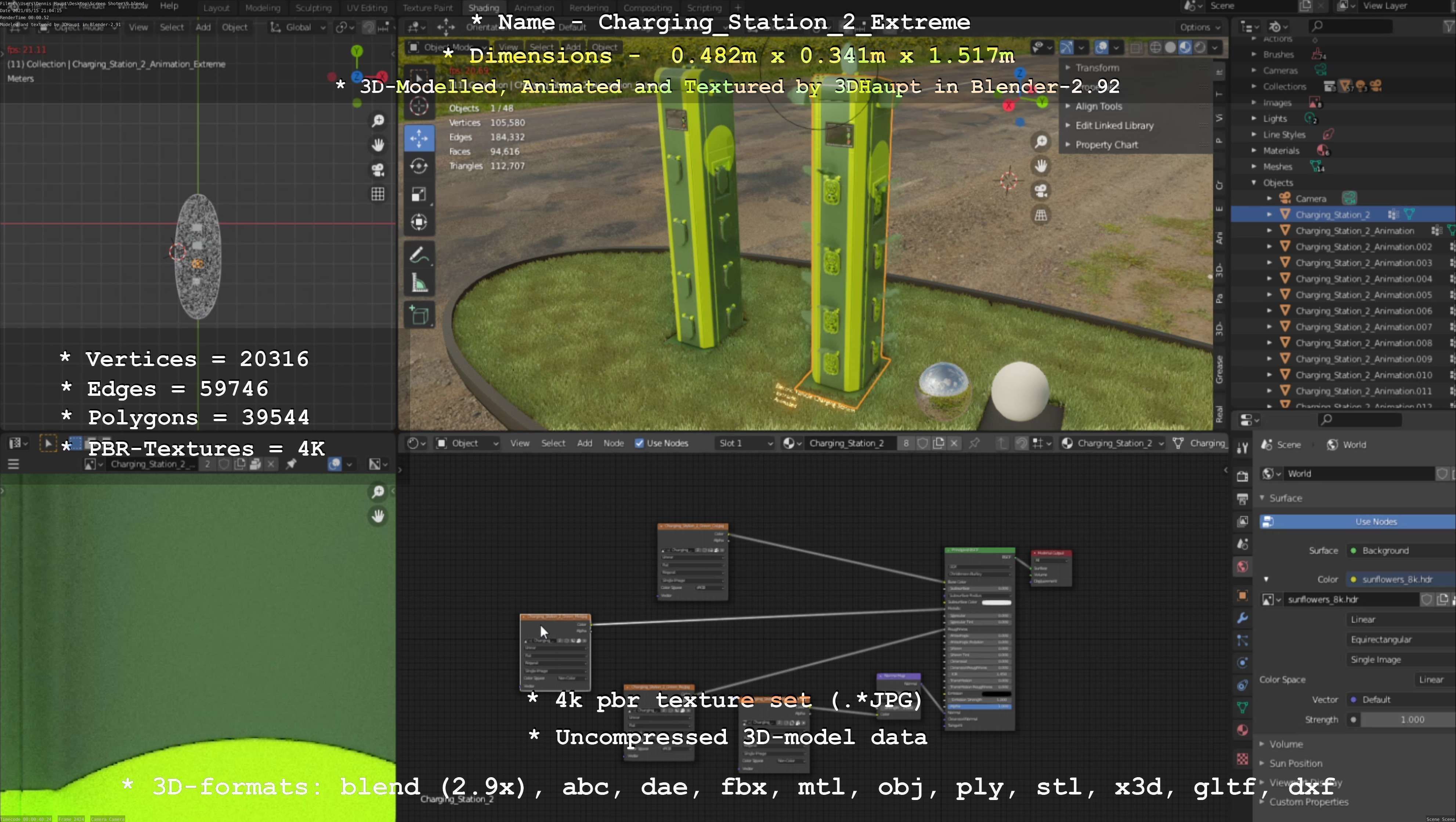 Charging Station Version 2 Extreme 3D model_9
