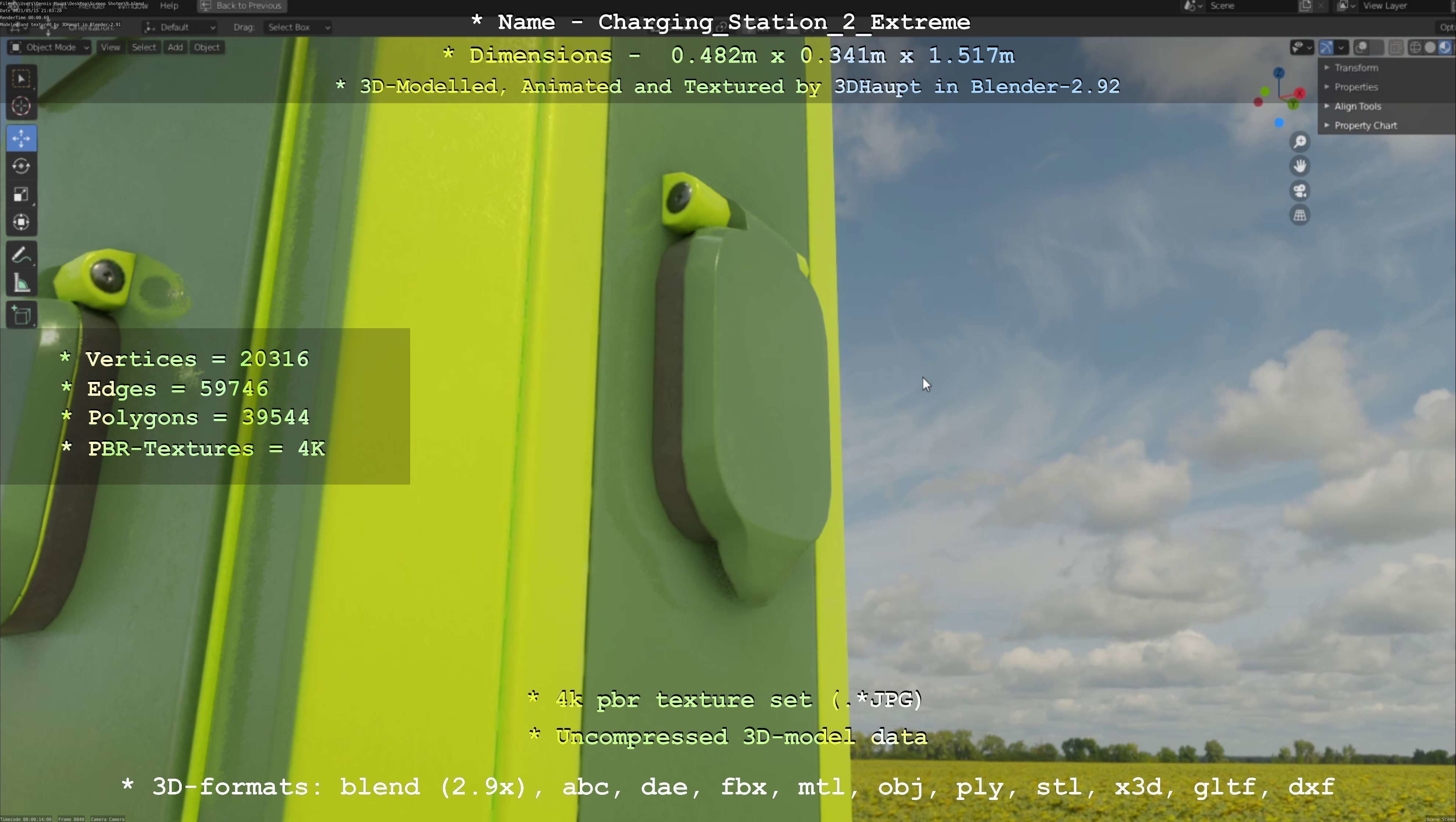 Charging Station Version 2 Extreme 3D model_48