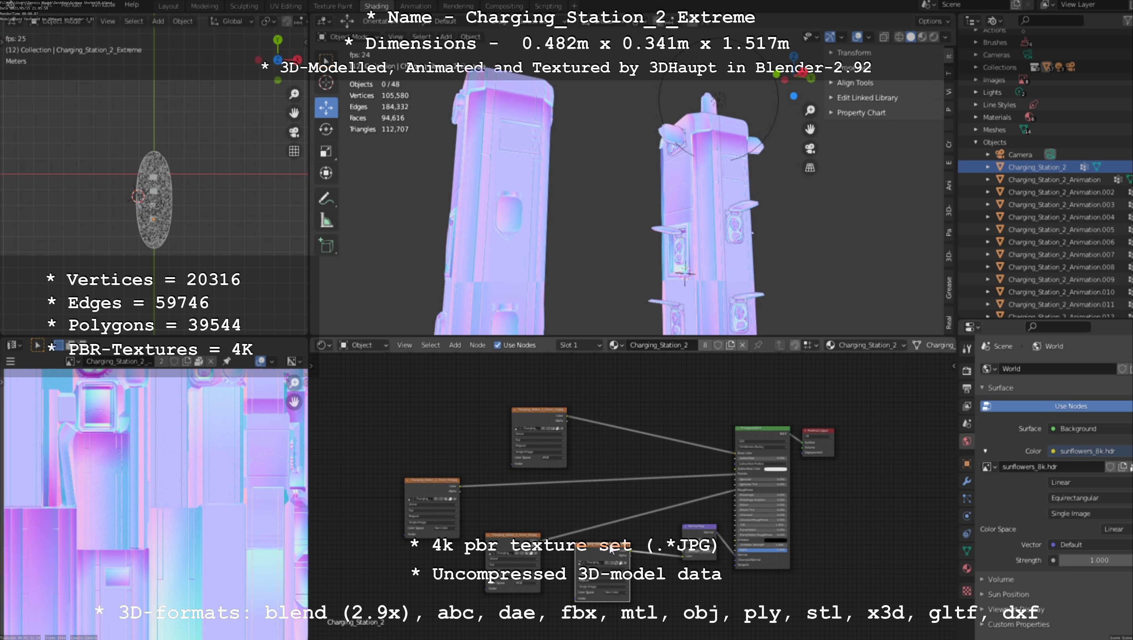 Charging Station Version 2 Extreme 3D model_71