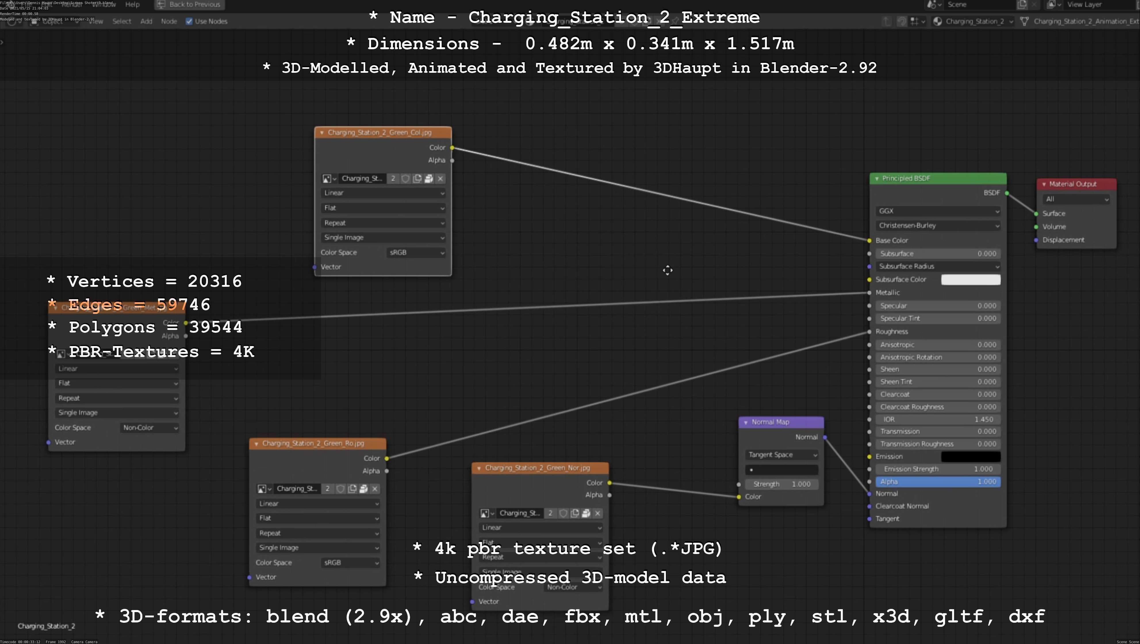 Charging Station Version 2 Extreme 3D model_54