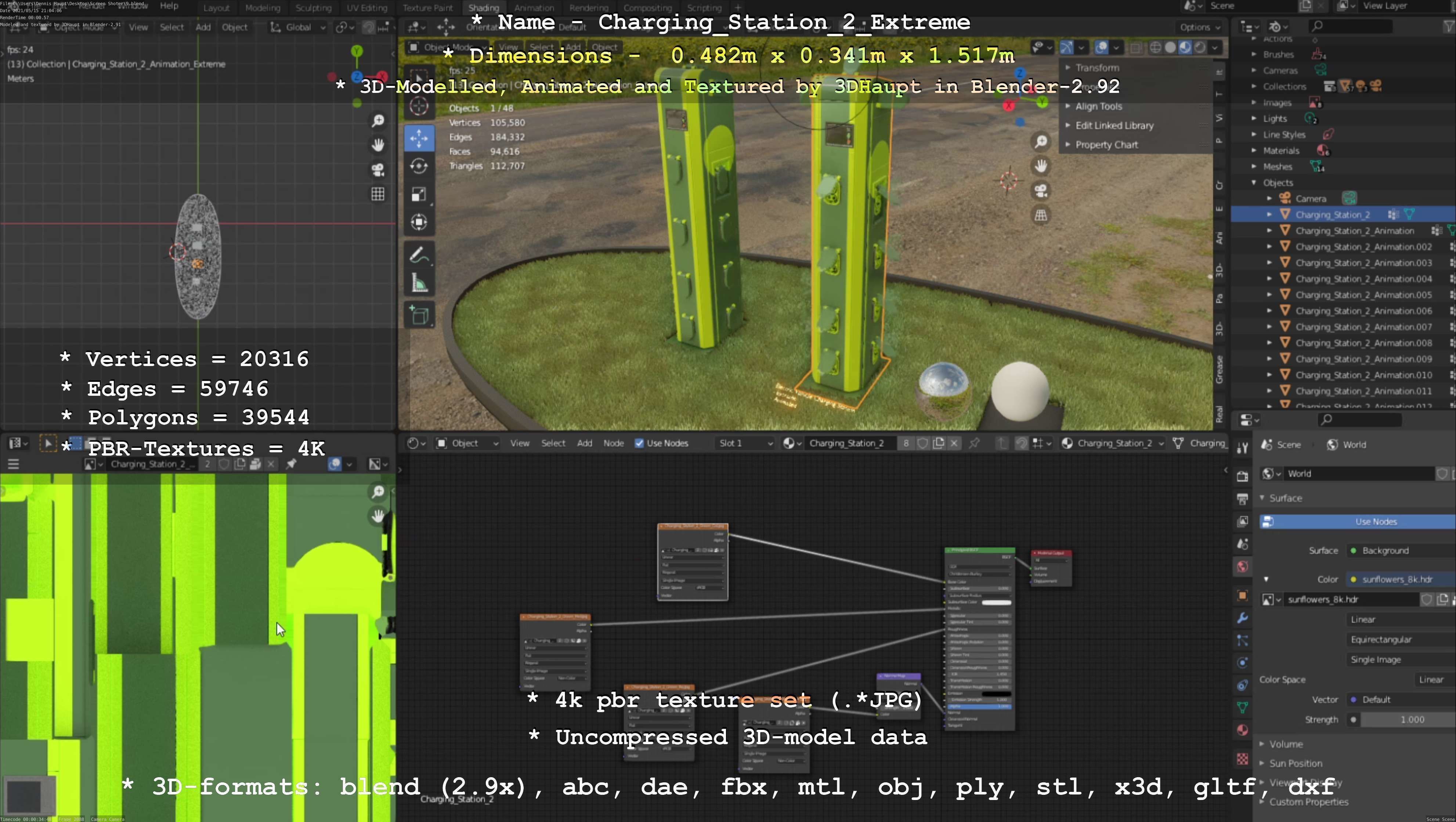 Charging Station Version 2 Extreme 3D model_7