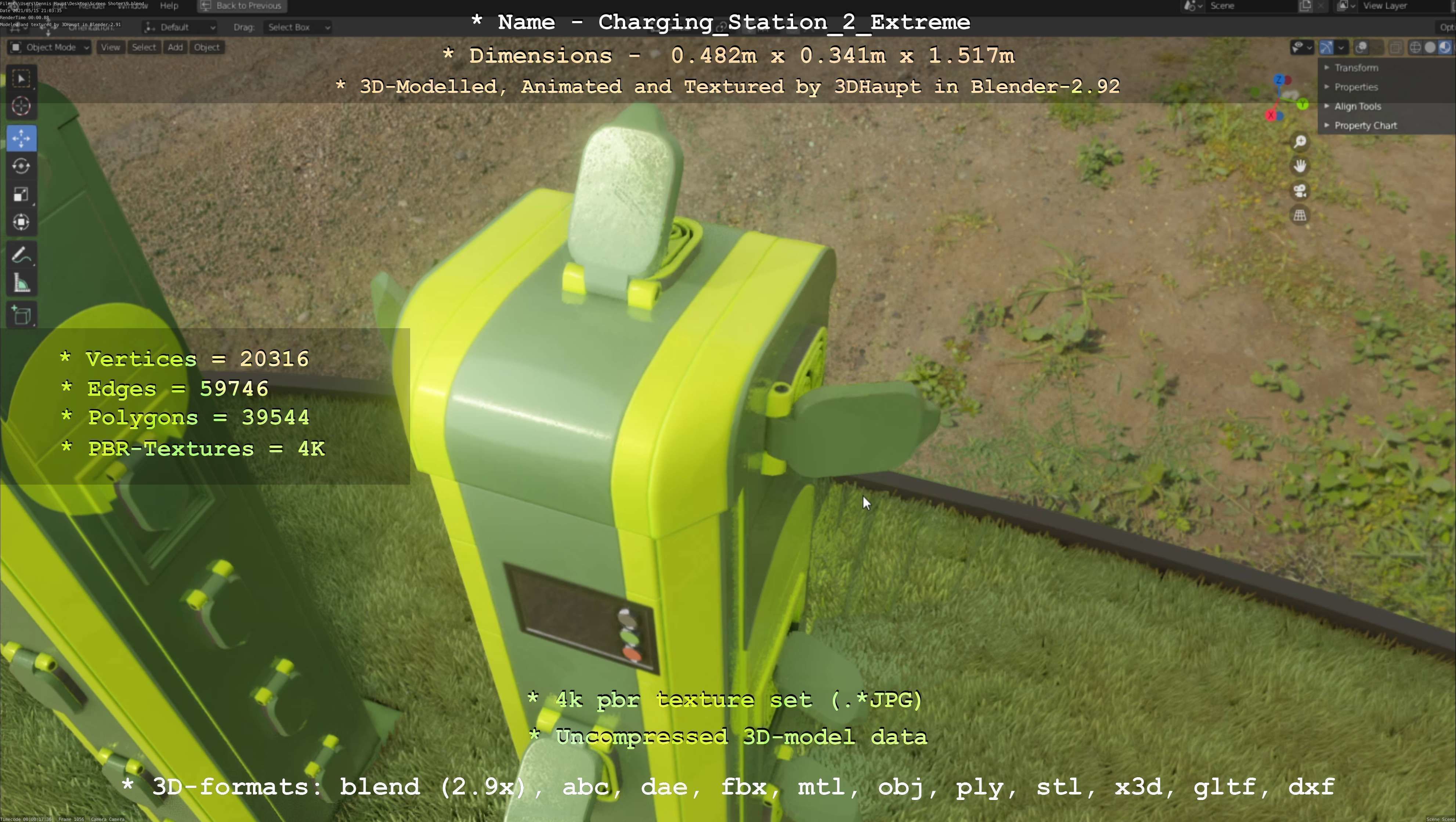 Charging Station Version 2 Extreme 3D model_104