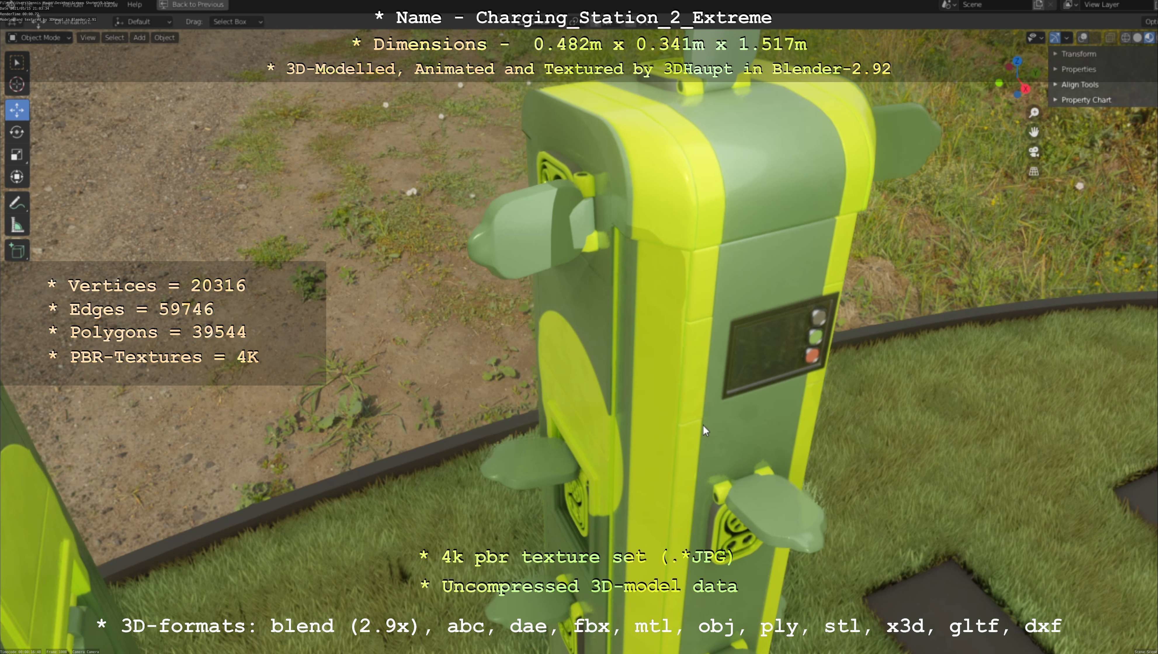 Charging Station Version 2 Extreme 3D model_102