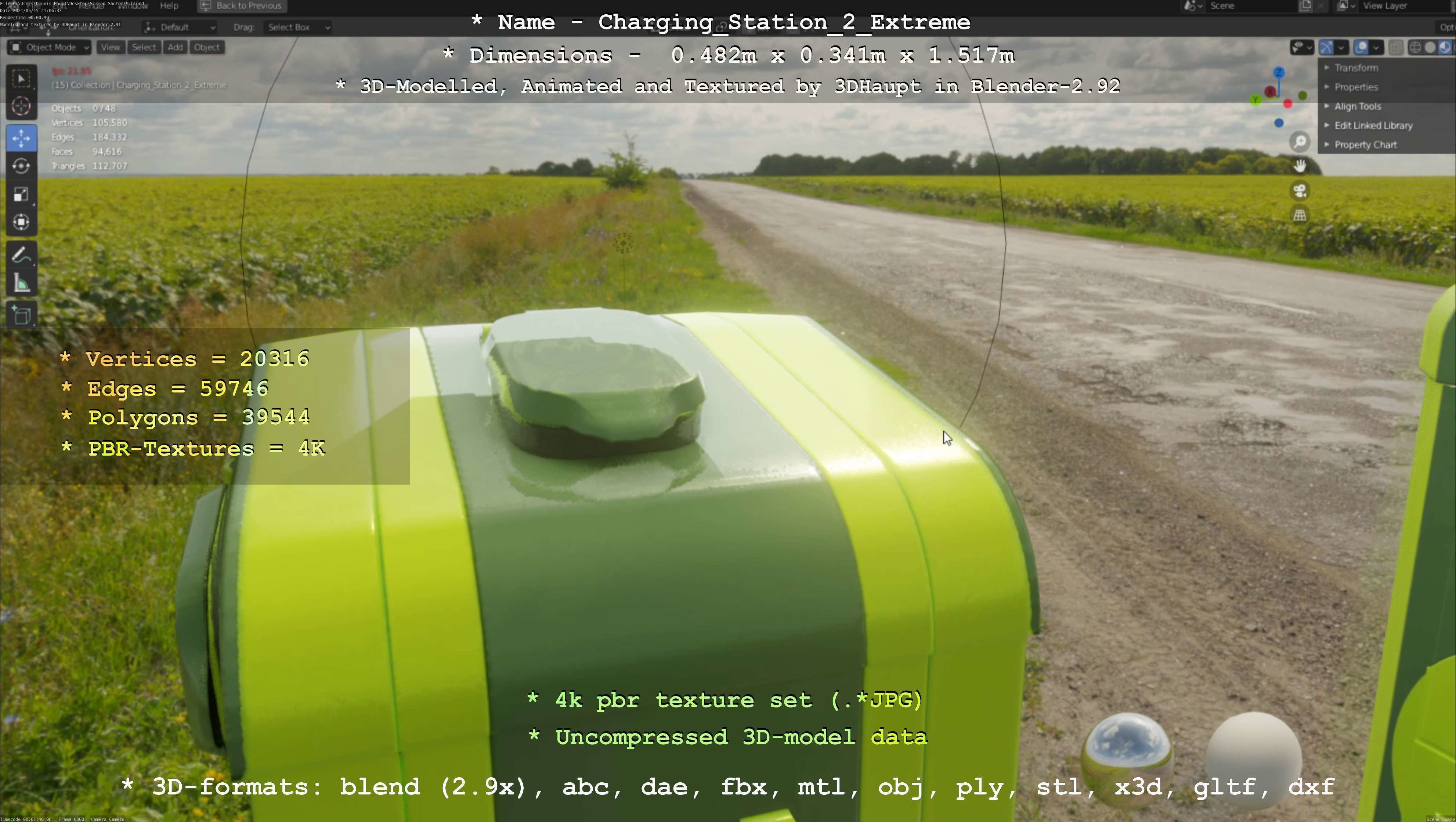 Charging Station Version 2 Extreme 3D model_34