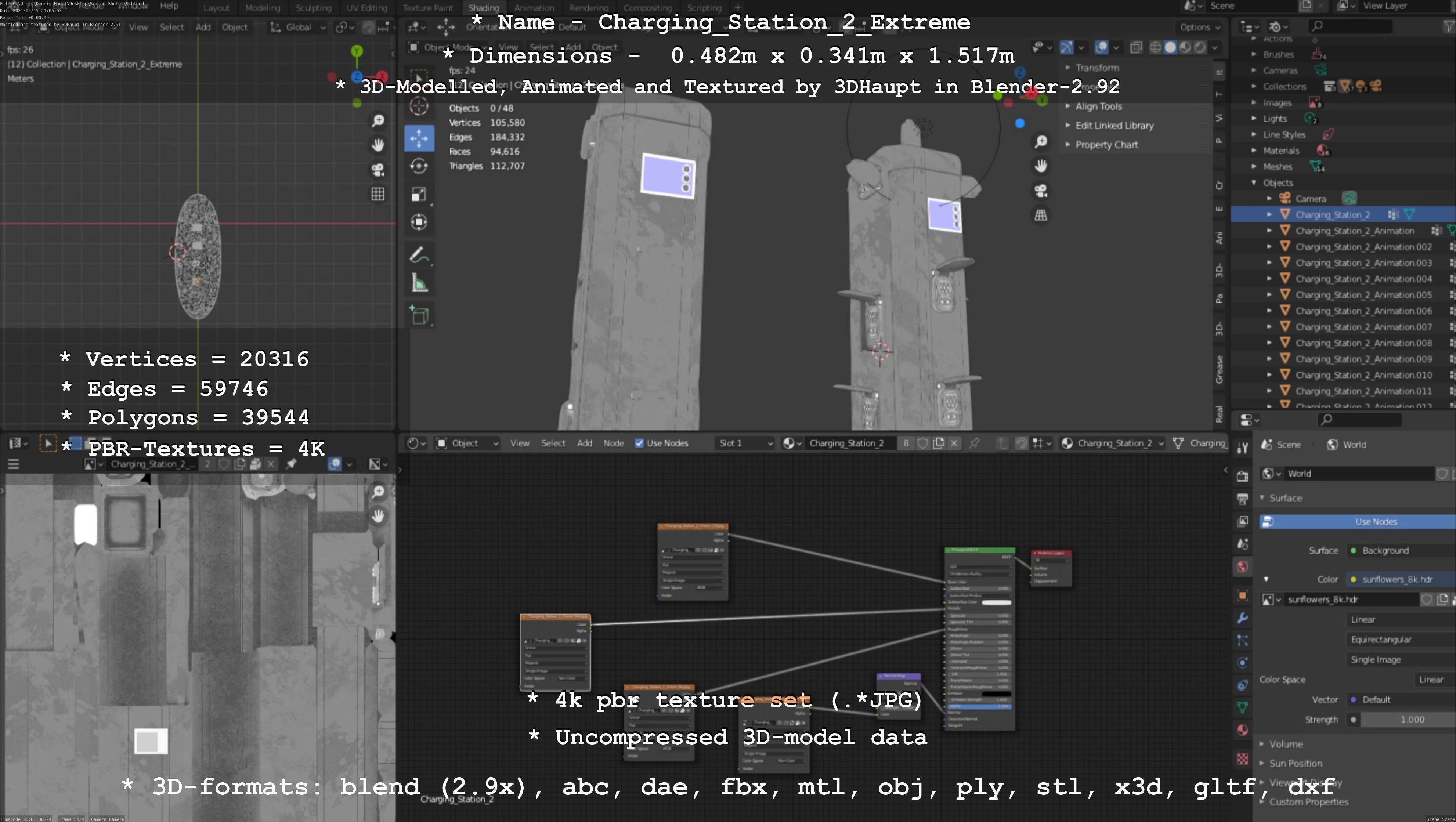 Charging Station Version 2 Extreme 3D model_25