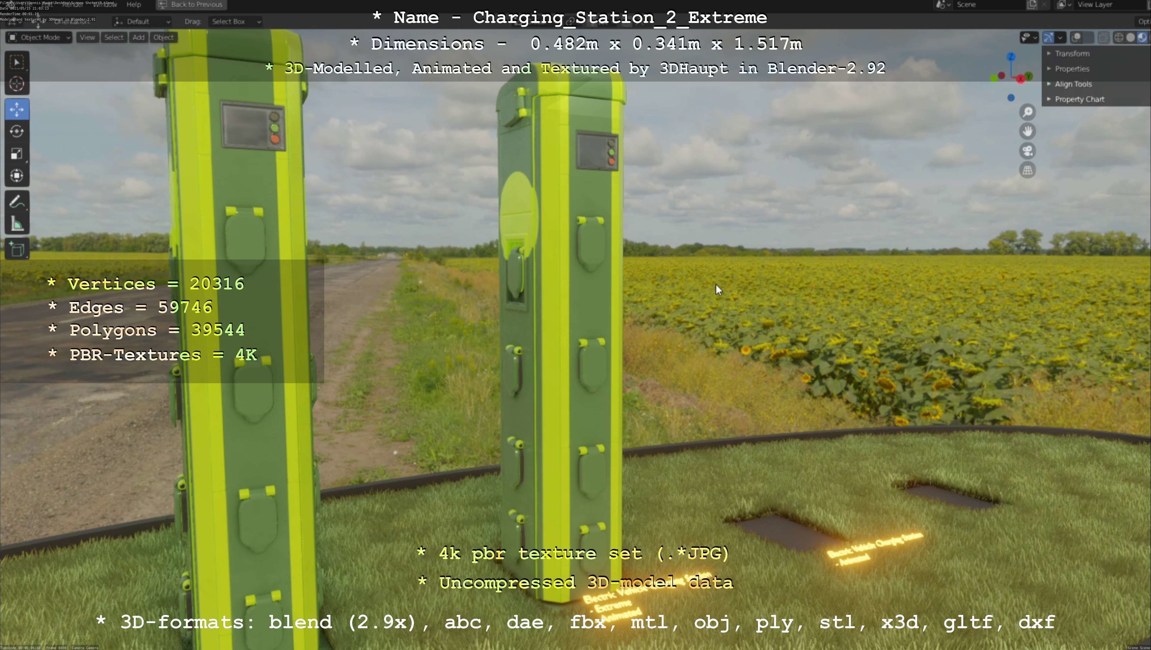 Charging Station Version 2 Extreme 3D model_44