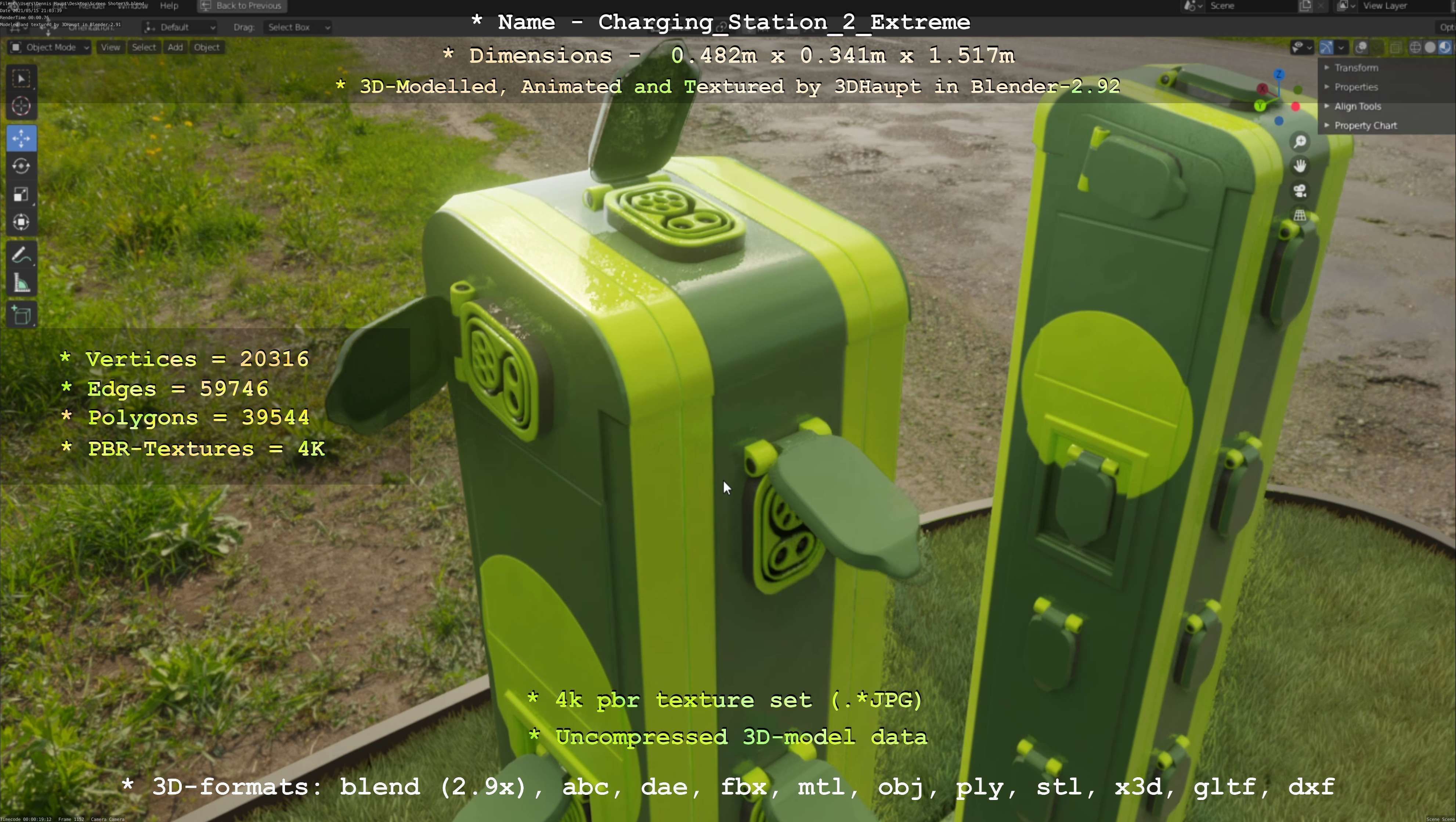 Charging Station Version 2 Extreme 3D model_28