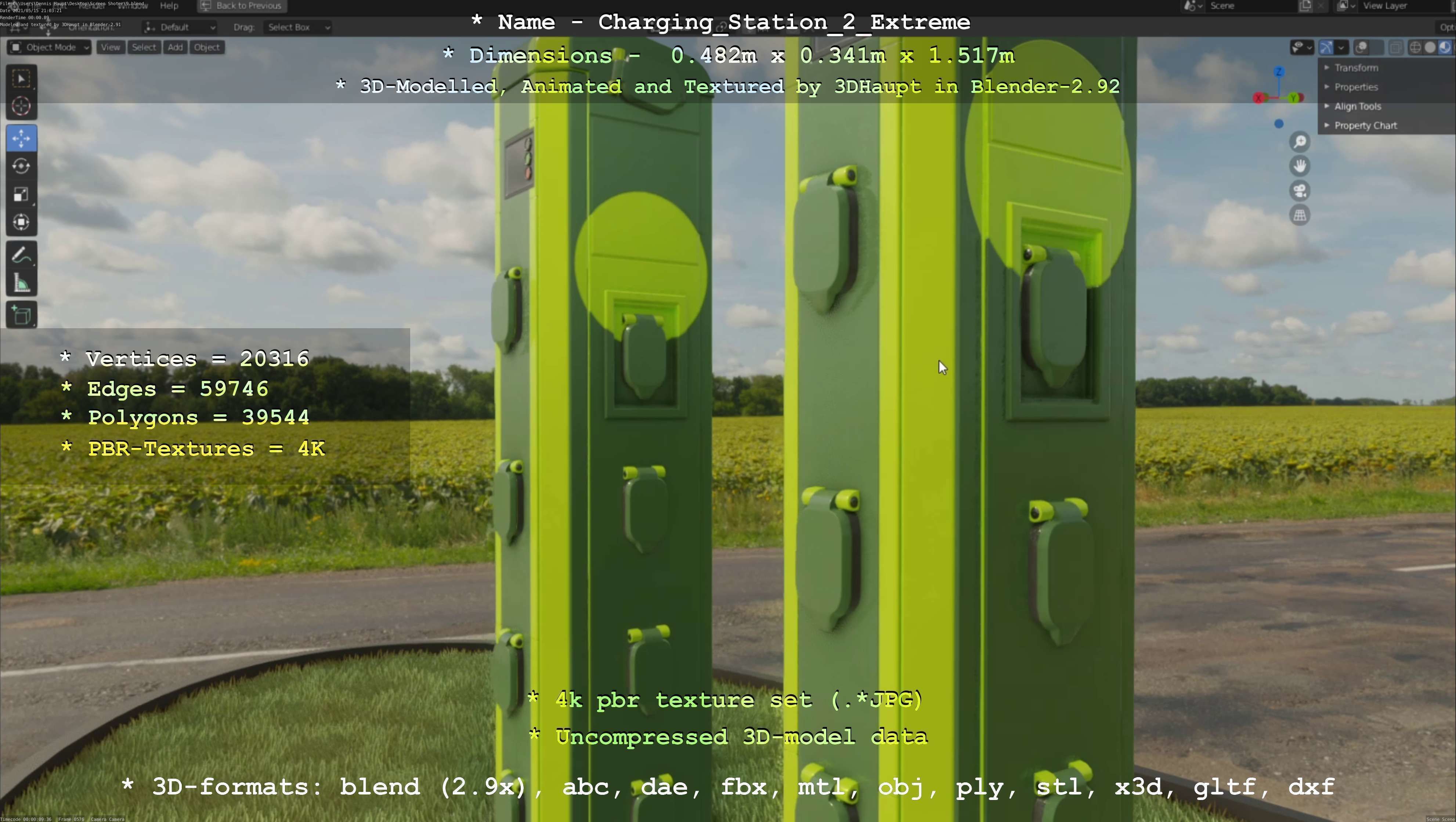 Charging Station Version 2 Extreme 3D model_94