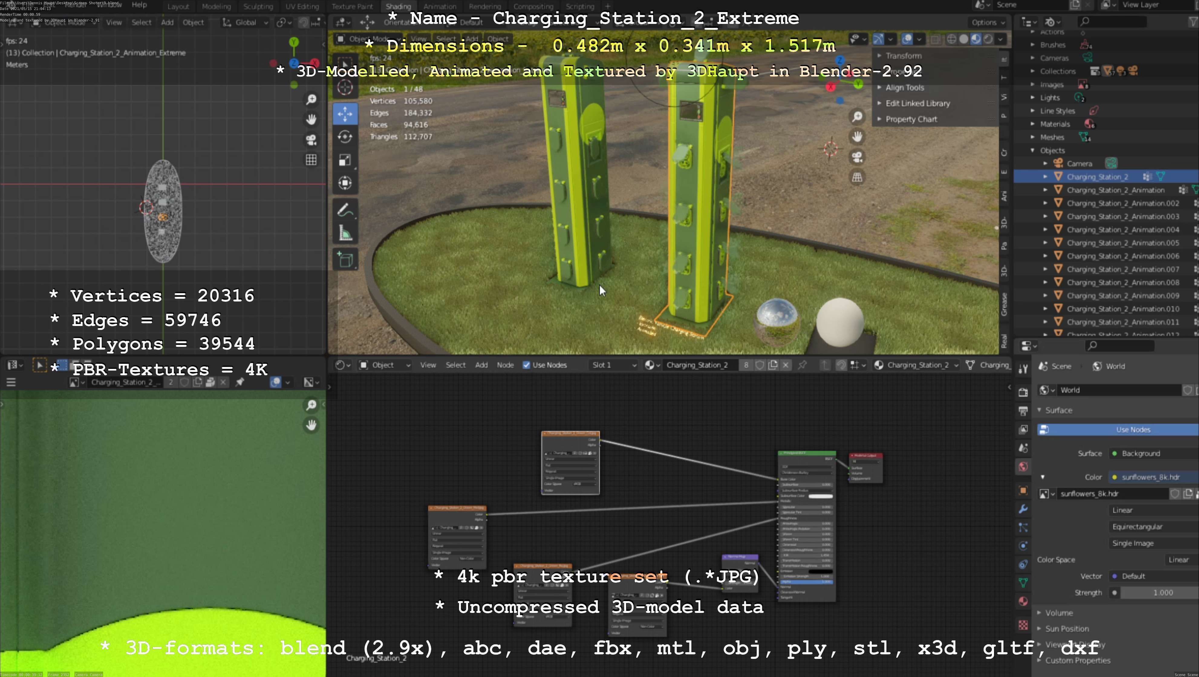 Charging Station Version 2 Extreme 3D model_116