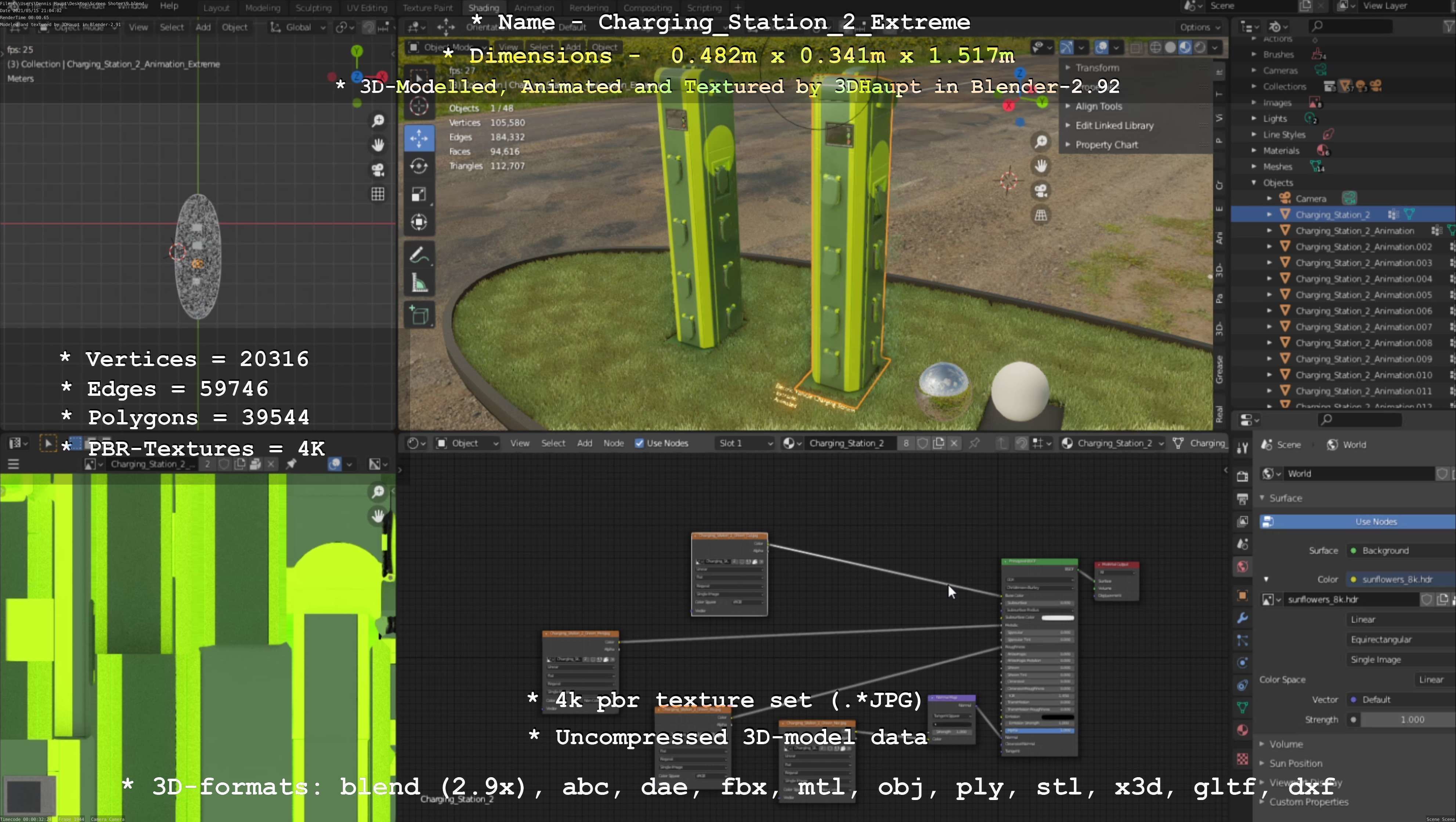 Charging Station Version 2 Extreme 3D model_114