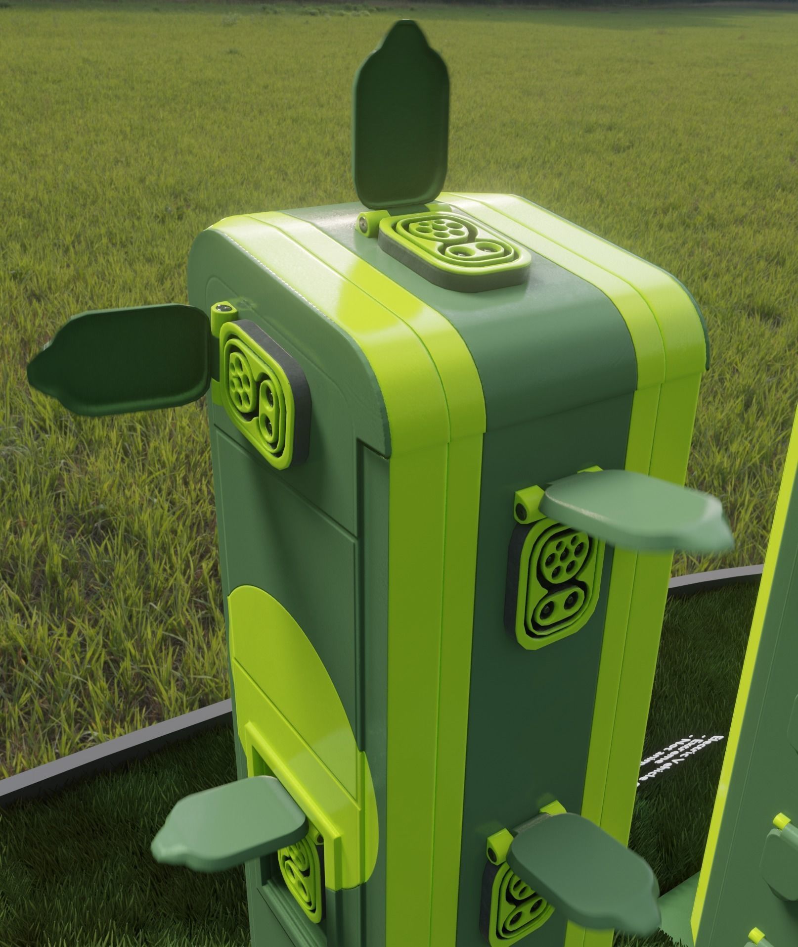 Charging Station Version 2 Extreme 3D model_5