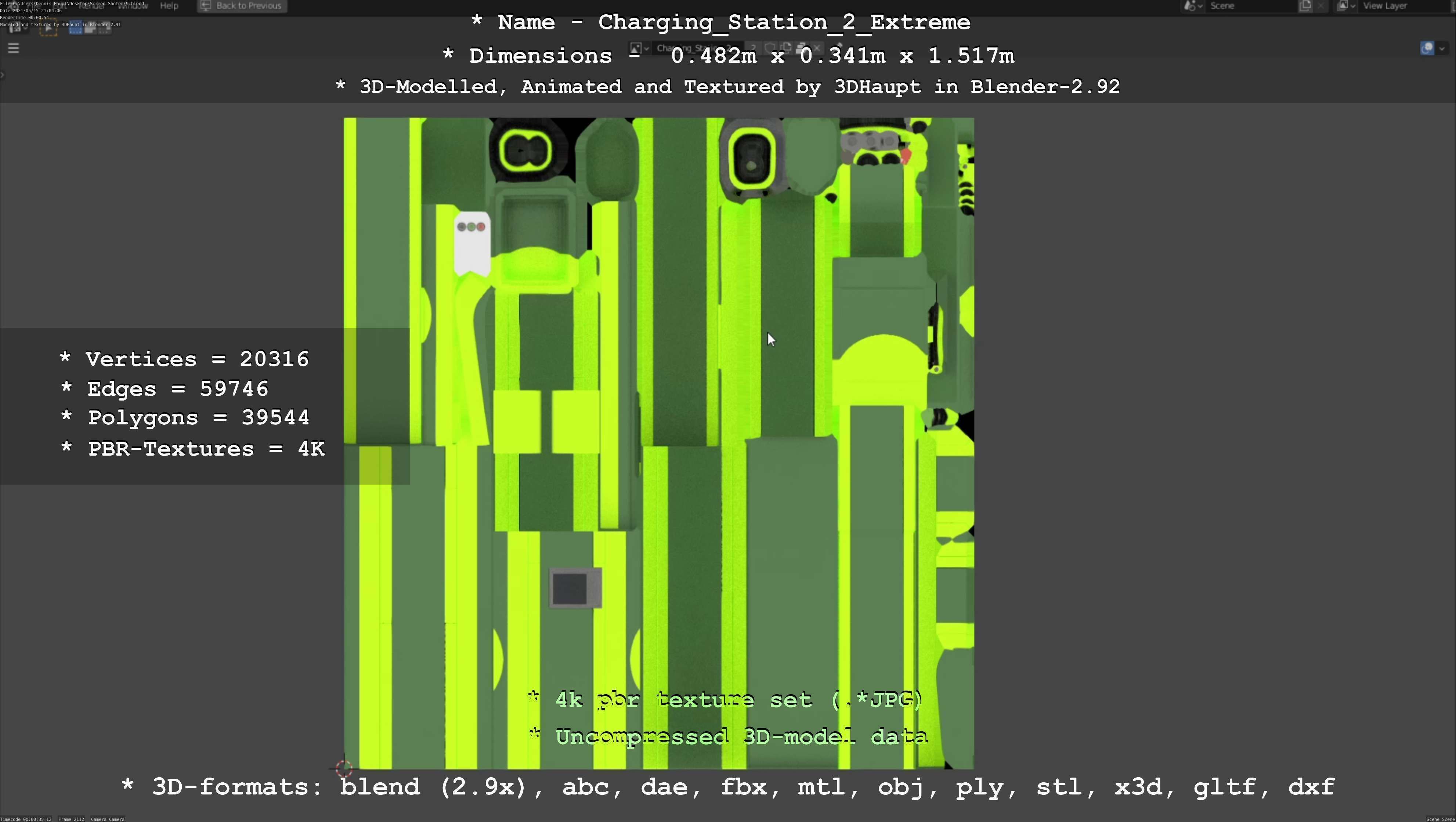 Charging Station Version 2 Extreme 3D model_115
